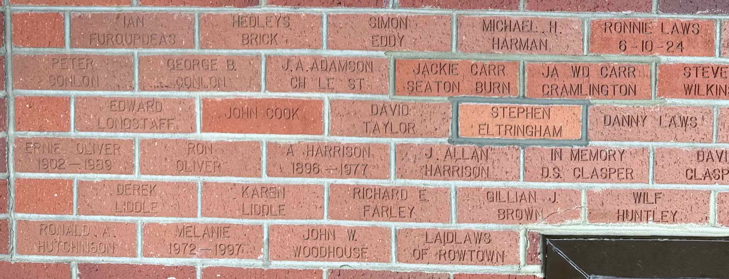 Image of brick for J. ALLAN HARRISON