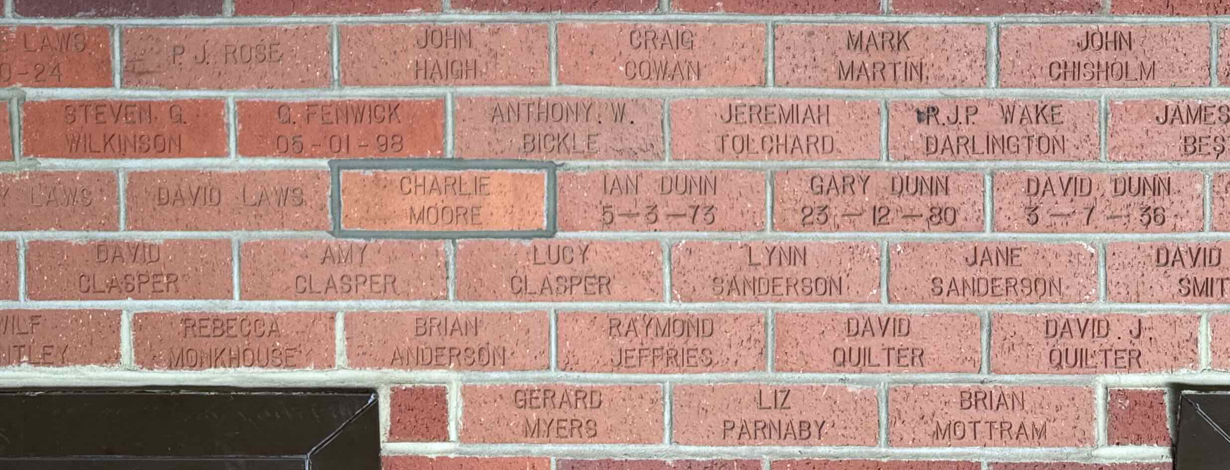 Image of brick for JANE SANDERSON