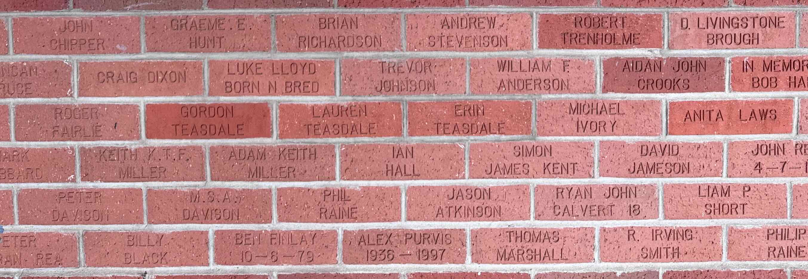 Image of brick for M.S.A. DAVISON