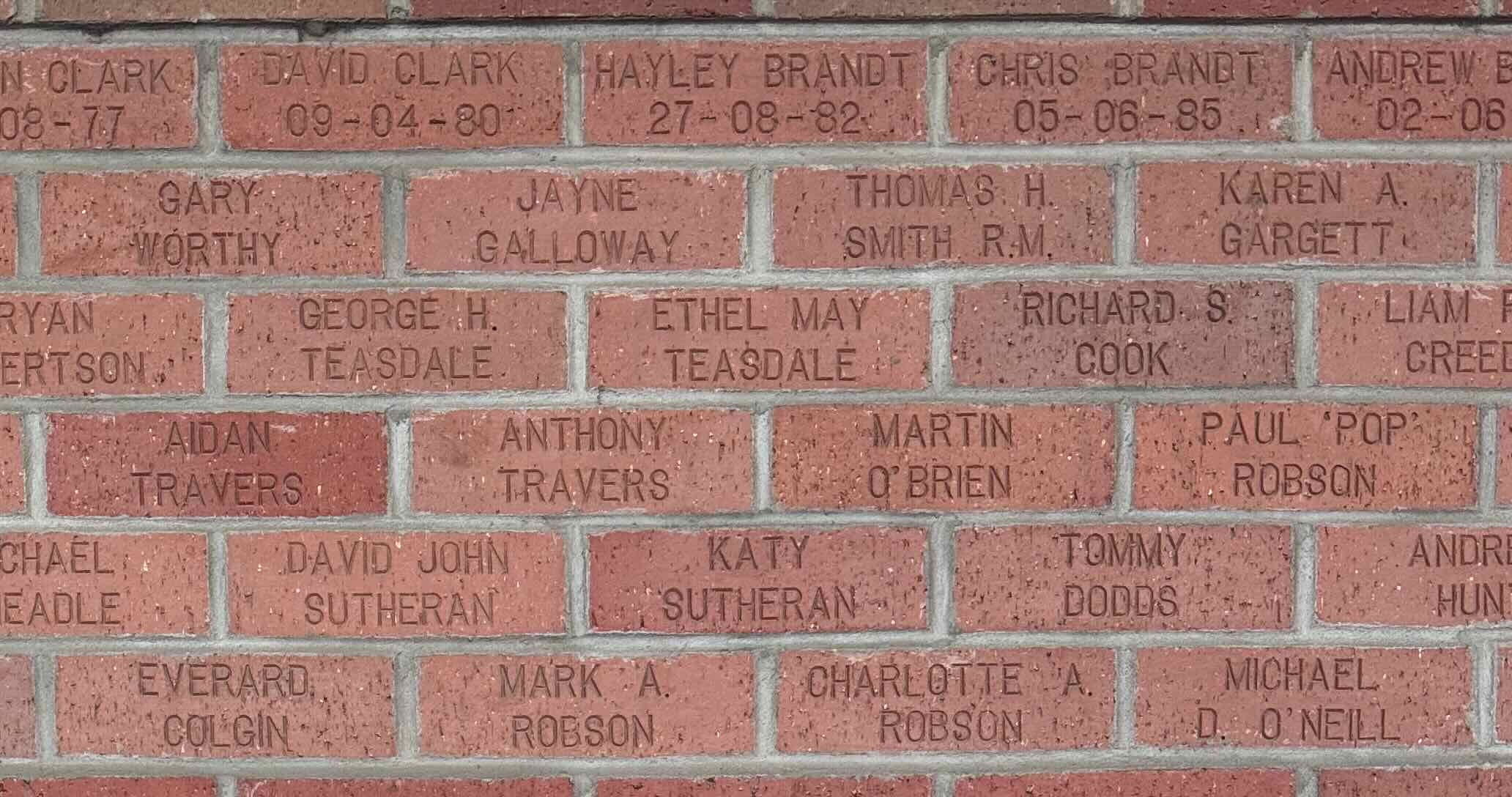 Image of brick for THOMAS H. SMITH R.M.