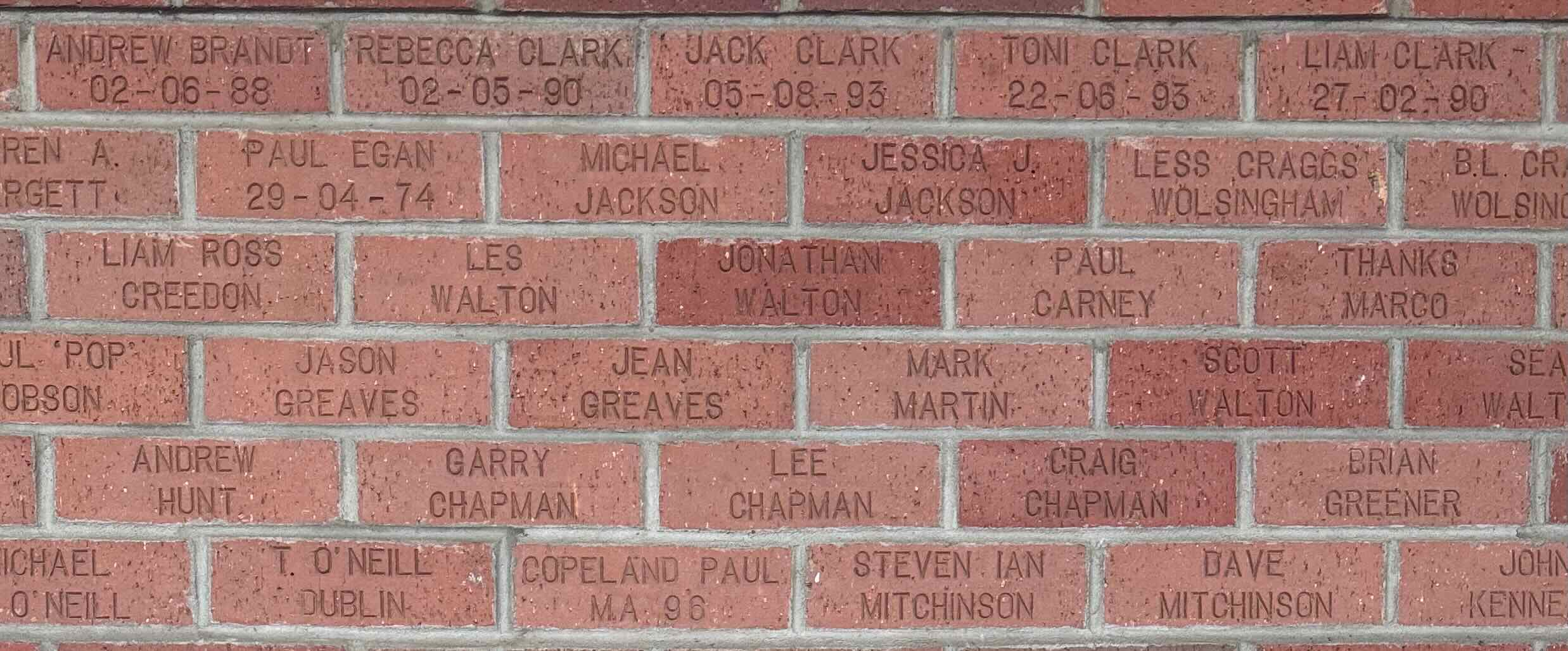 Image of brick for LES WALTON
