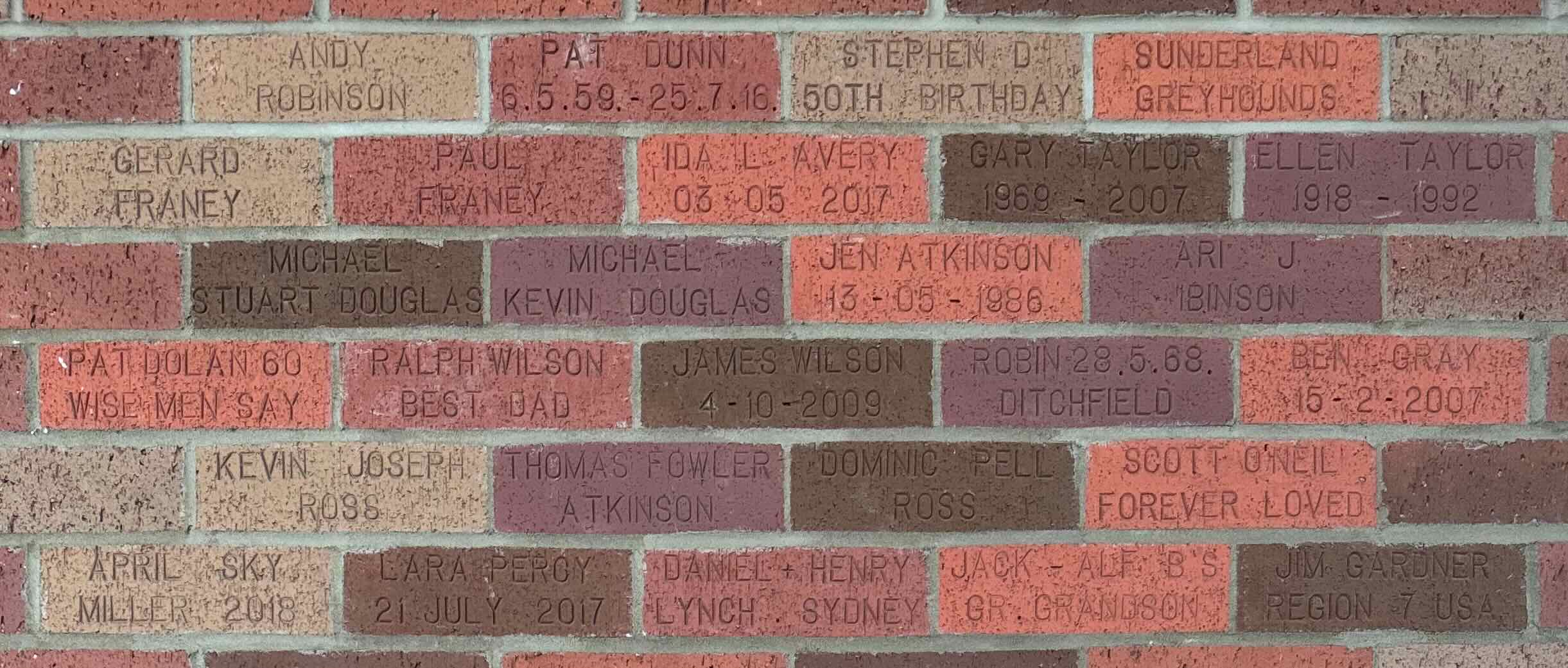 Image of brick for MICHAEL STUART DOUGLAS