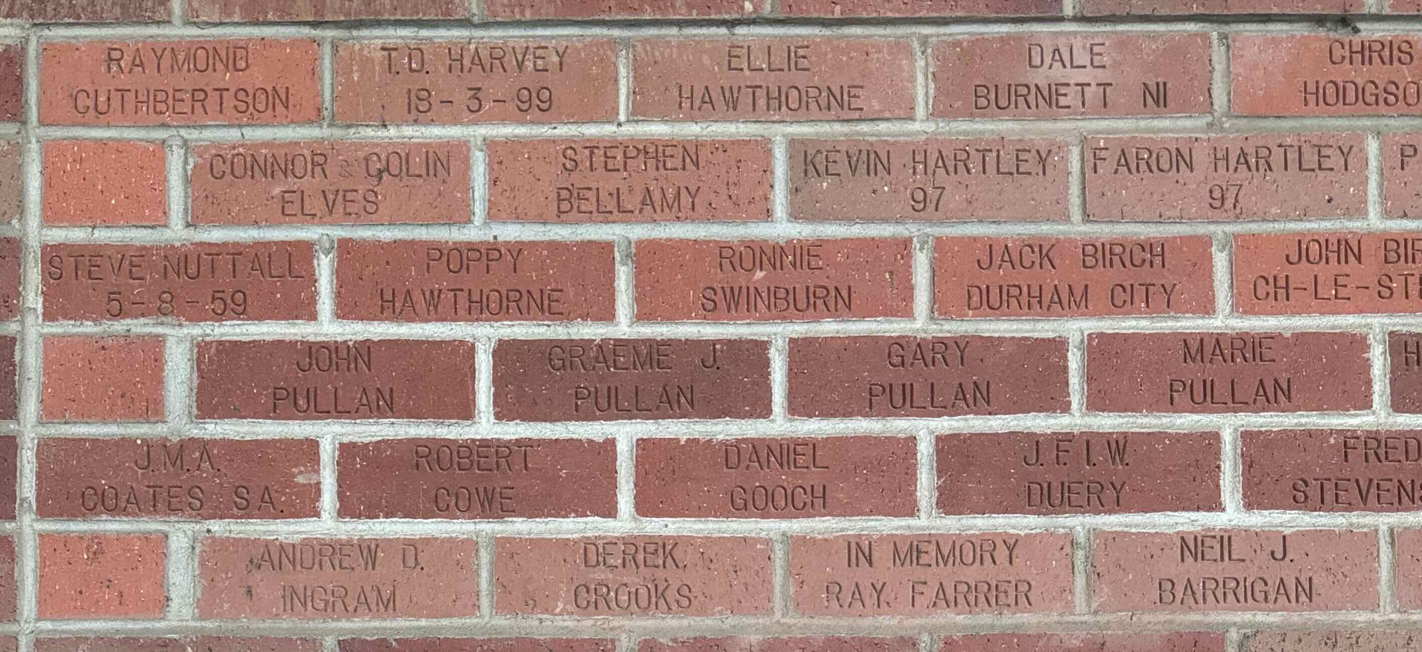 Image of brick for T.D. HARVEY 18-3-99
