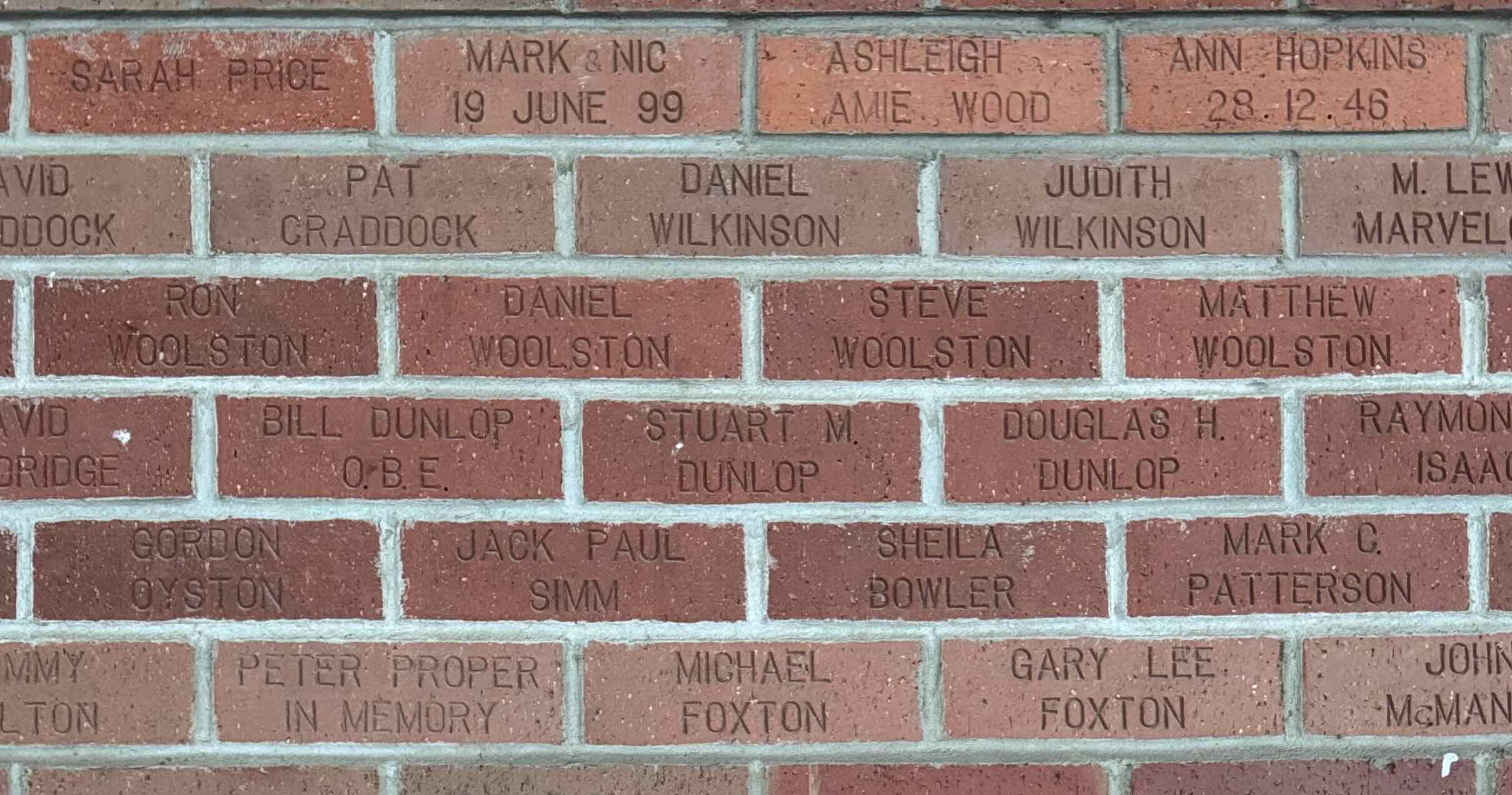 Image of brick for GORDON OYSTON