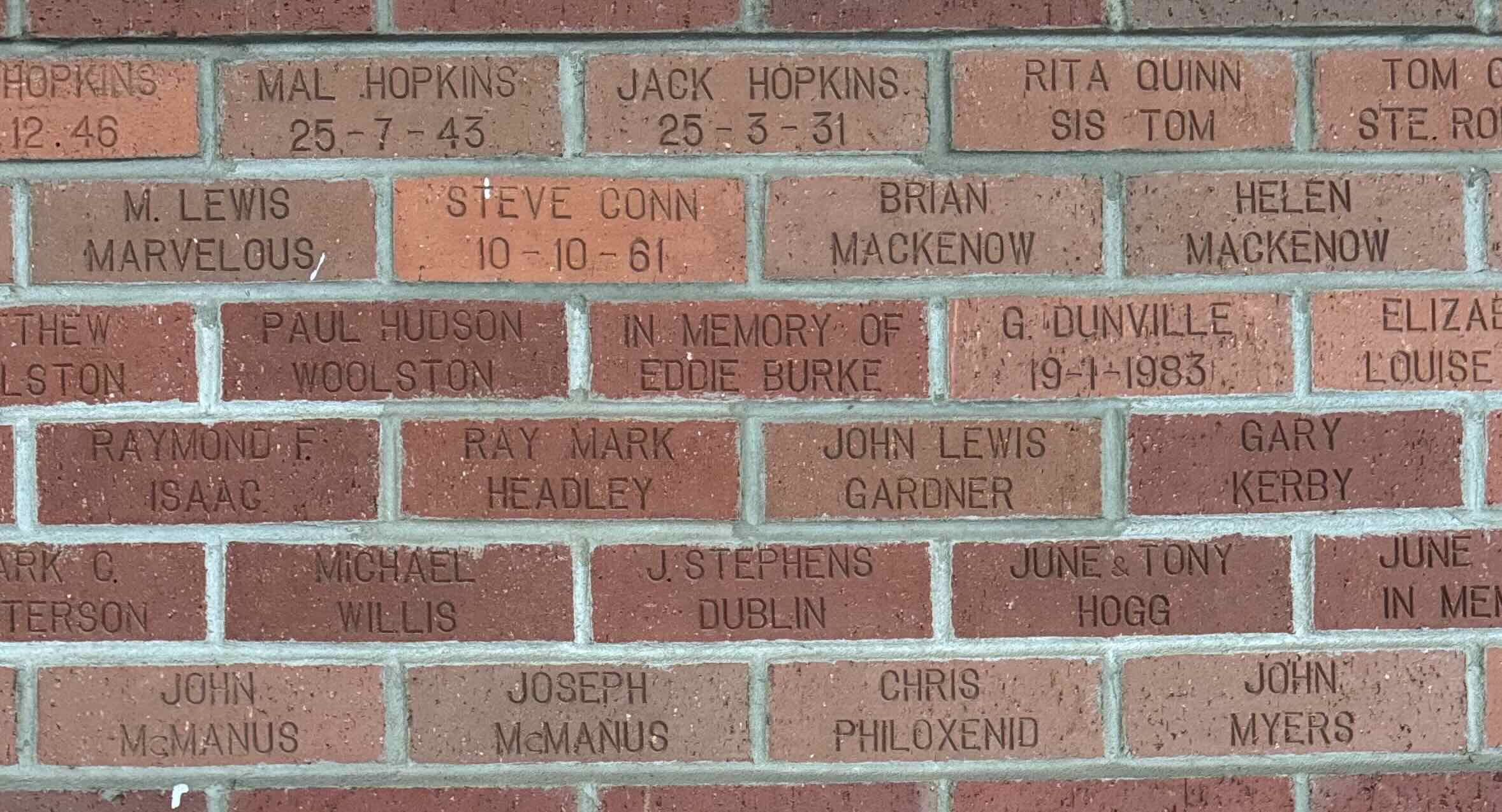 Image of brick for MICHAEL WILLIS