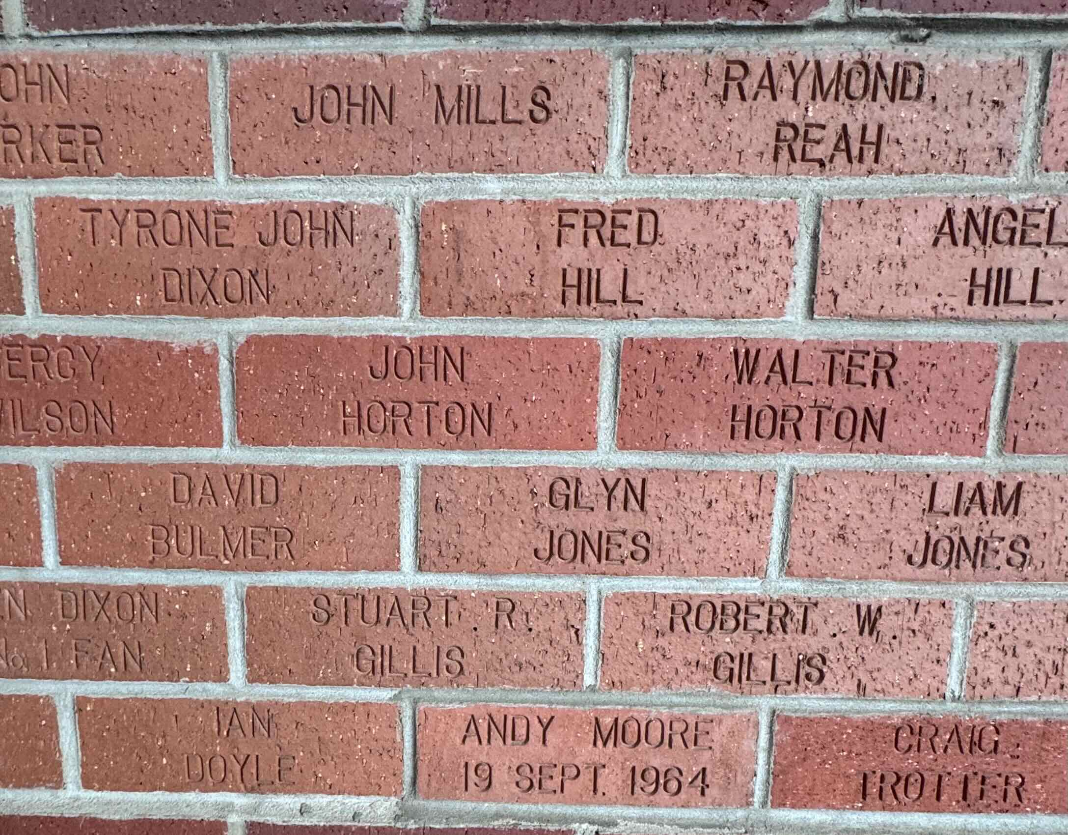 Image of brick for RAYMOND REAH