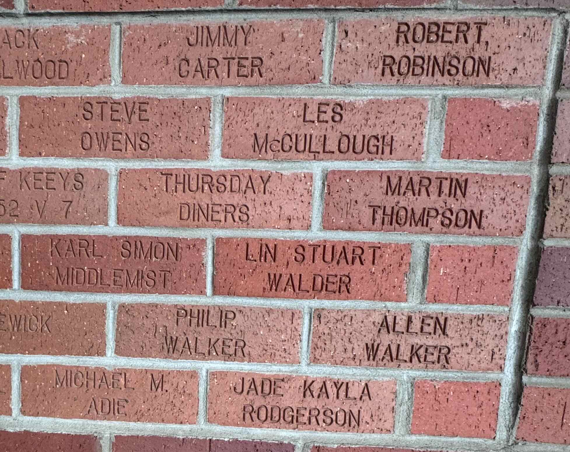 Image of brick for LIN STUART WALDER