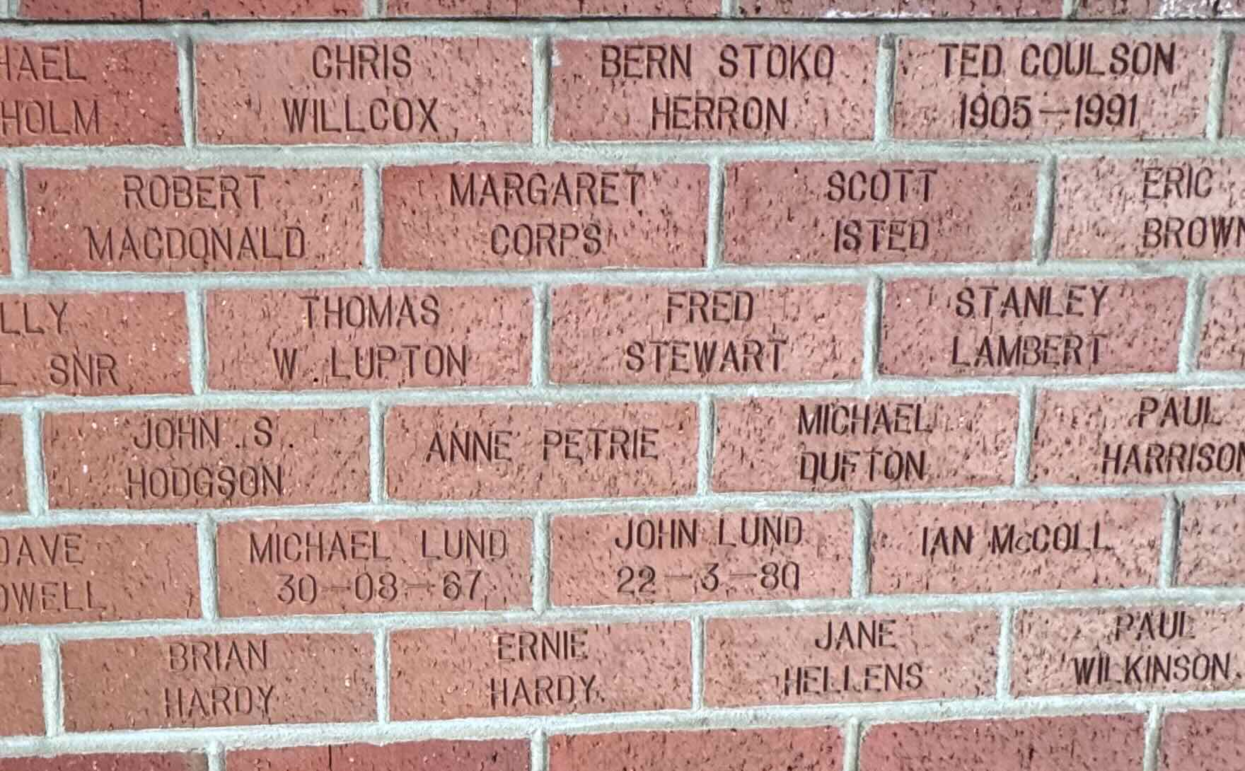 Image of brick for SCOTT ISTED