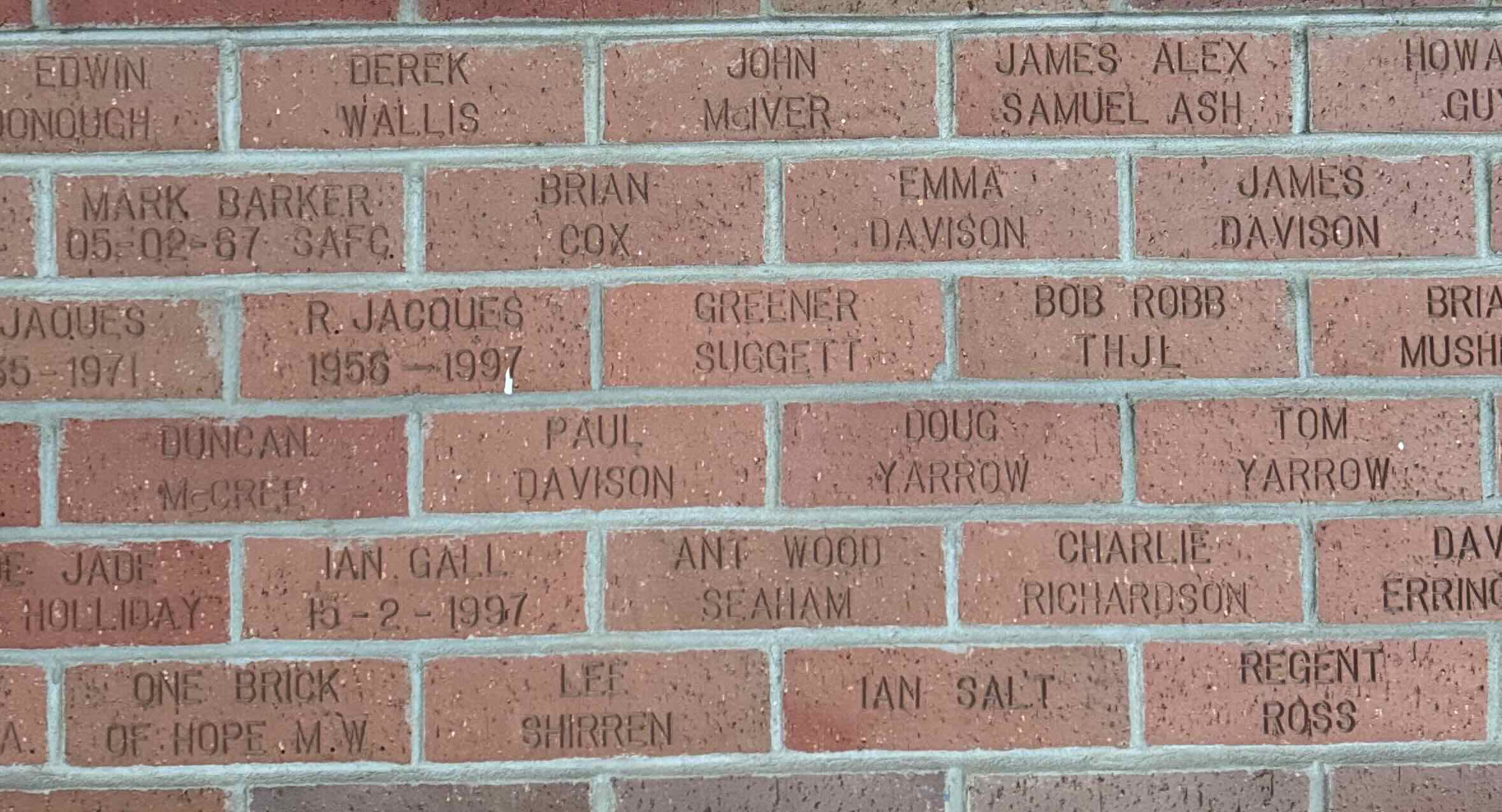 Image of brick for TOM YARROW