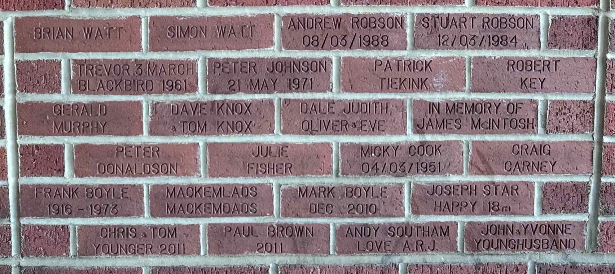 Image of brick for ANDY SOUTHAM LOVE A.R.J.