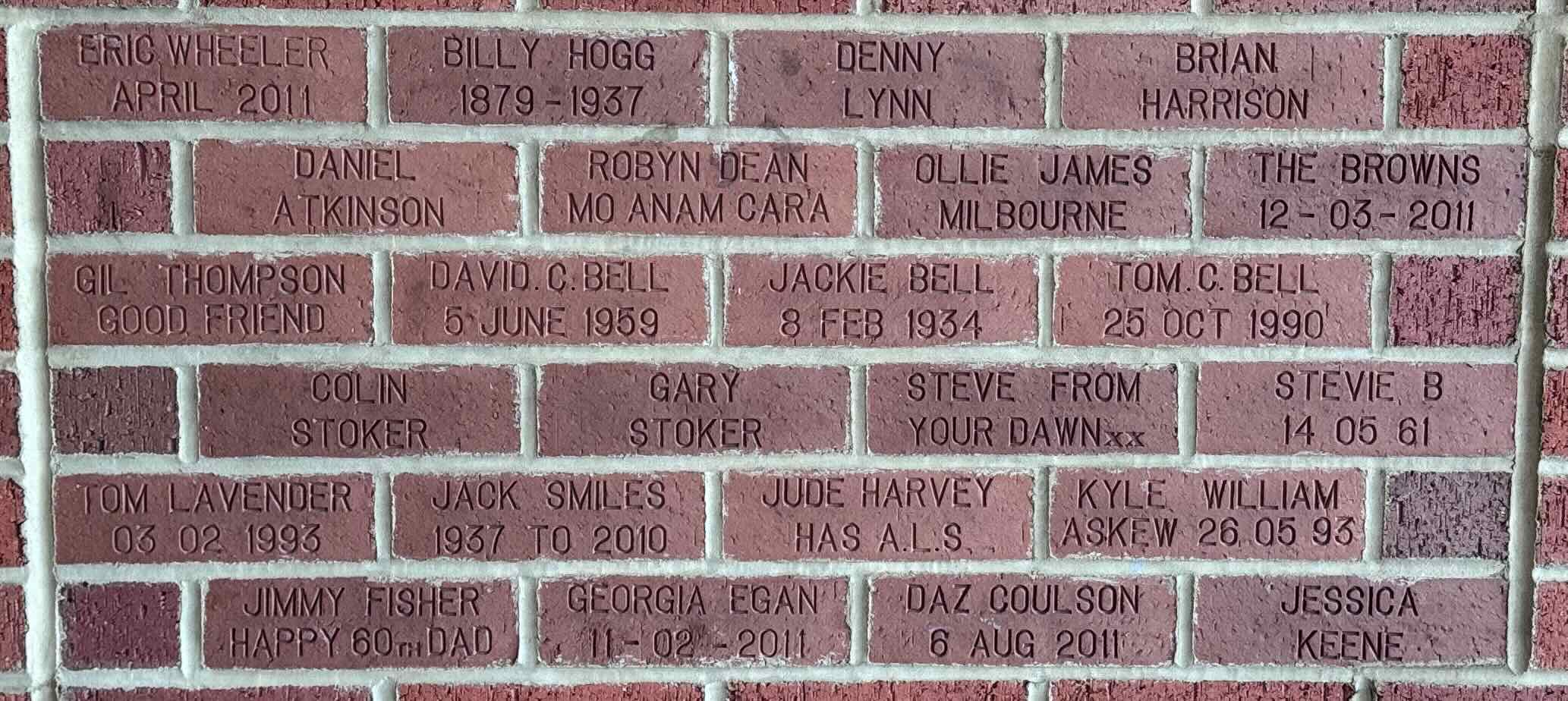 Image of brick for STEVE FROM YOUR DAWN xx