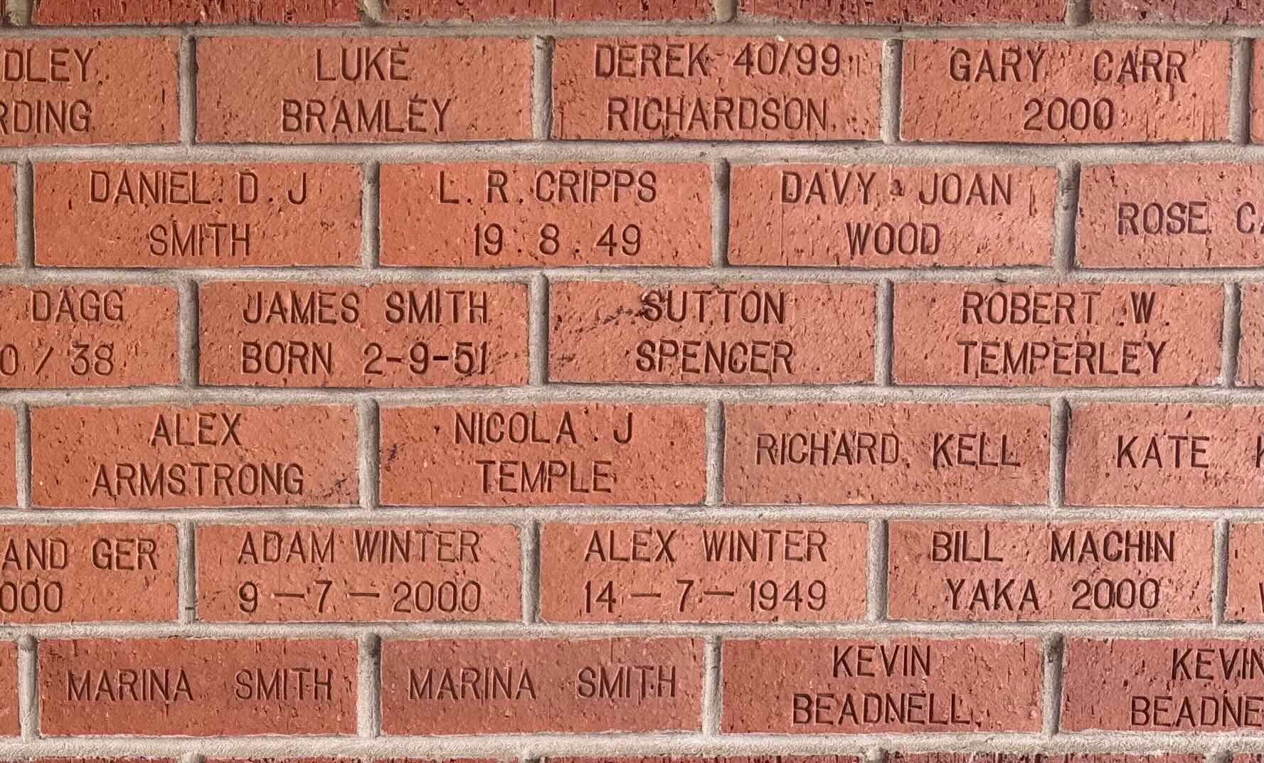 Image of brick for DANIEL D J SMITH