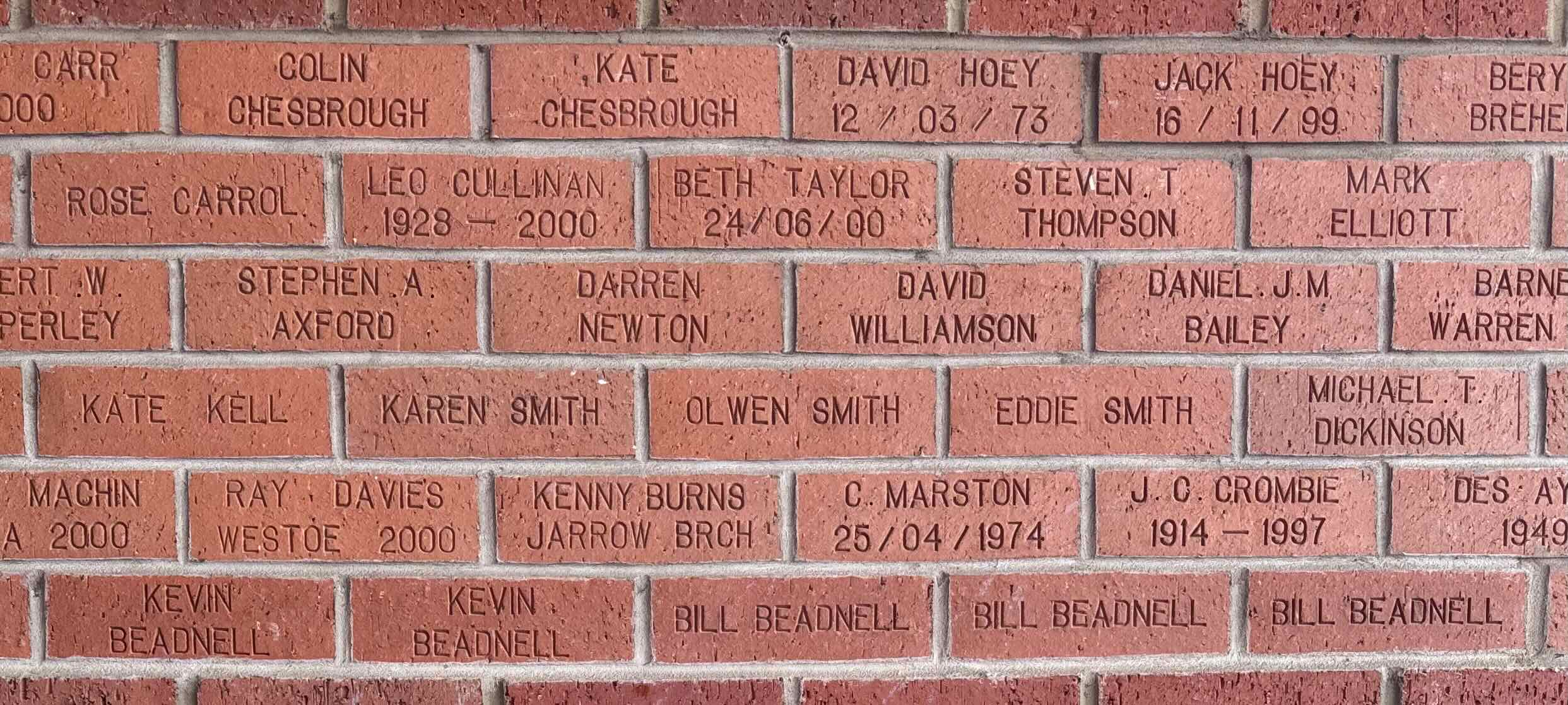 Image of brick for LEO CULLINAN 1928-2000