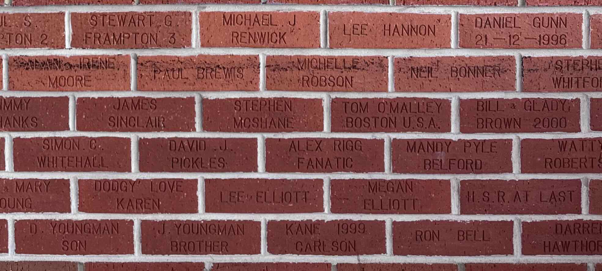 Image of brick for STEWART G. FRAMPTON 3