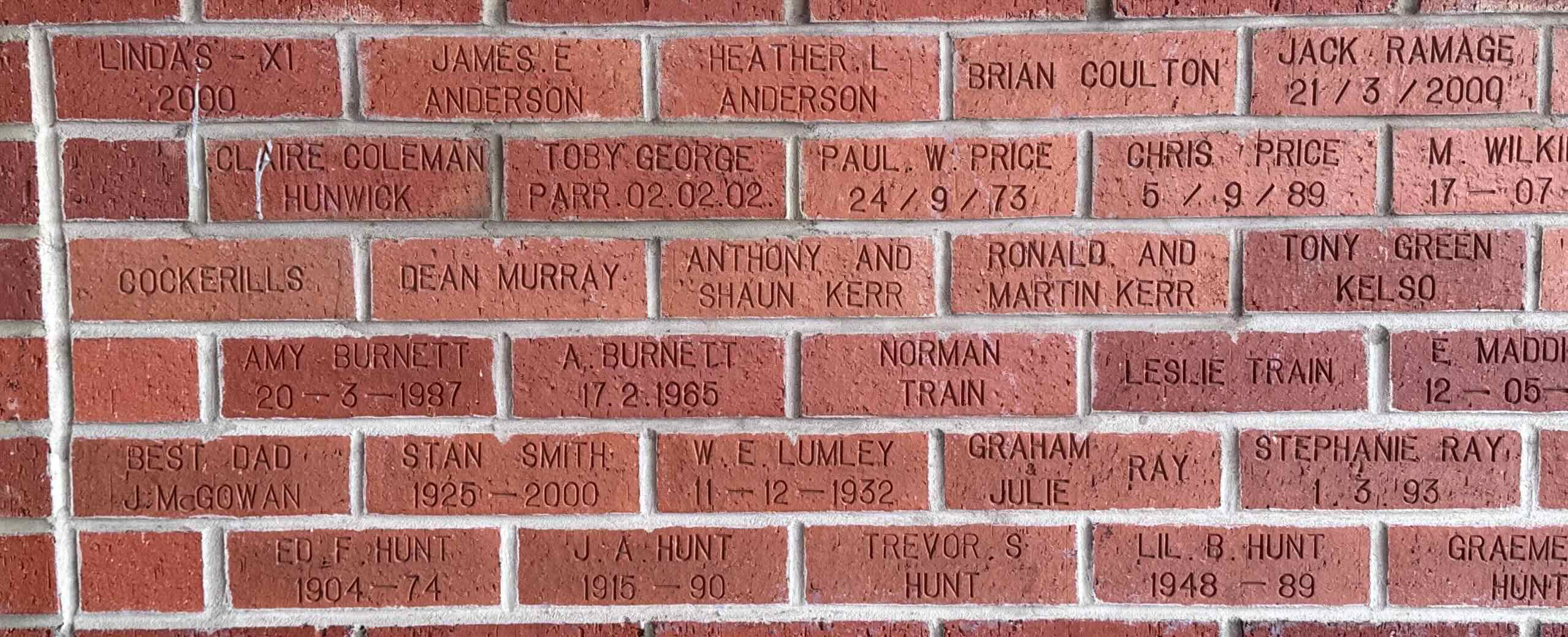 Image of brick for DEAN MURRAY