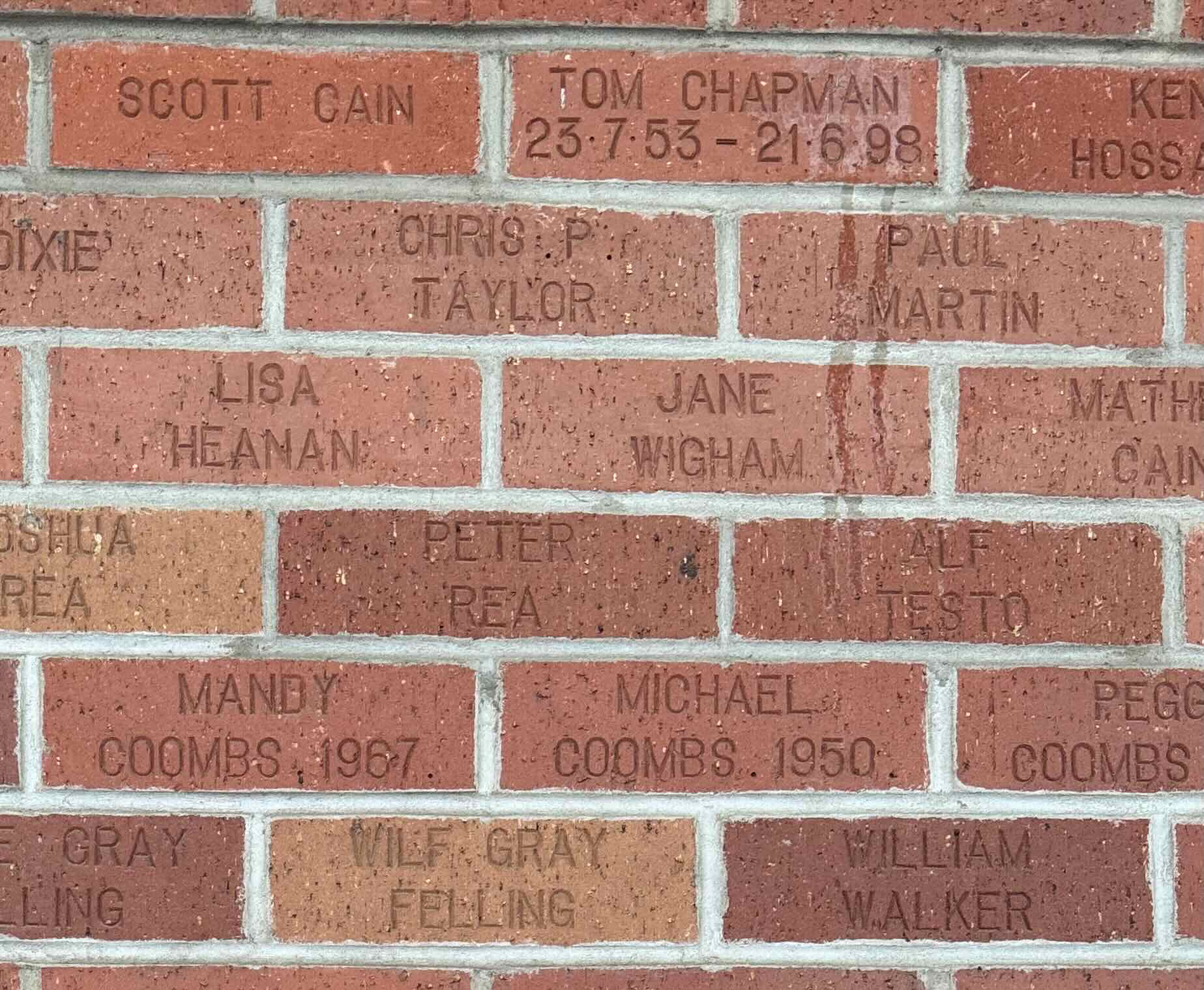 Image of brick for JANE WIGHAM