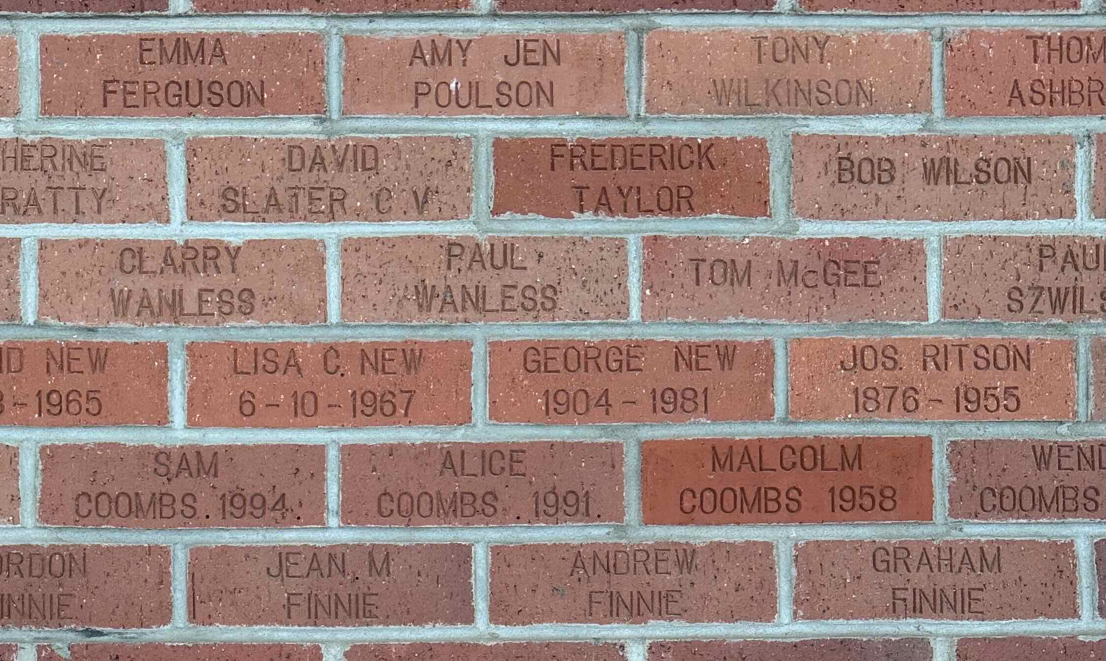 Image of brick for GEORGE NEW 1904-1981