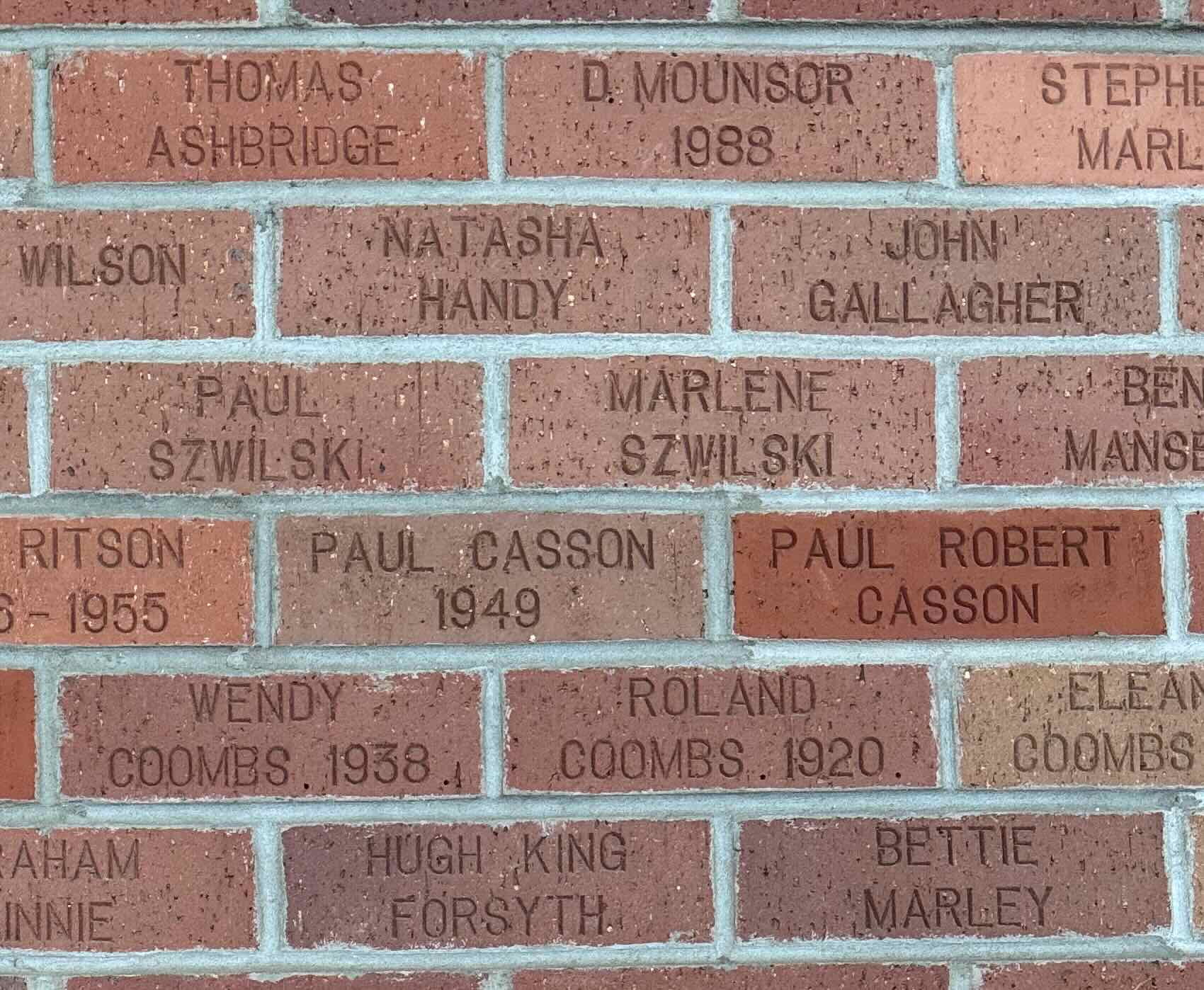 Image of brick for MARLENE SZWILSKI