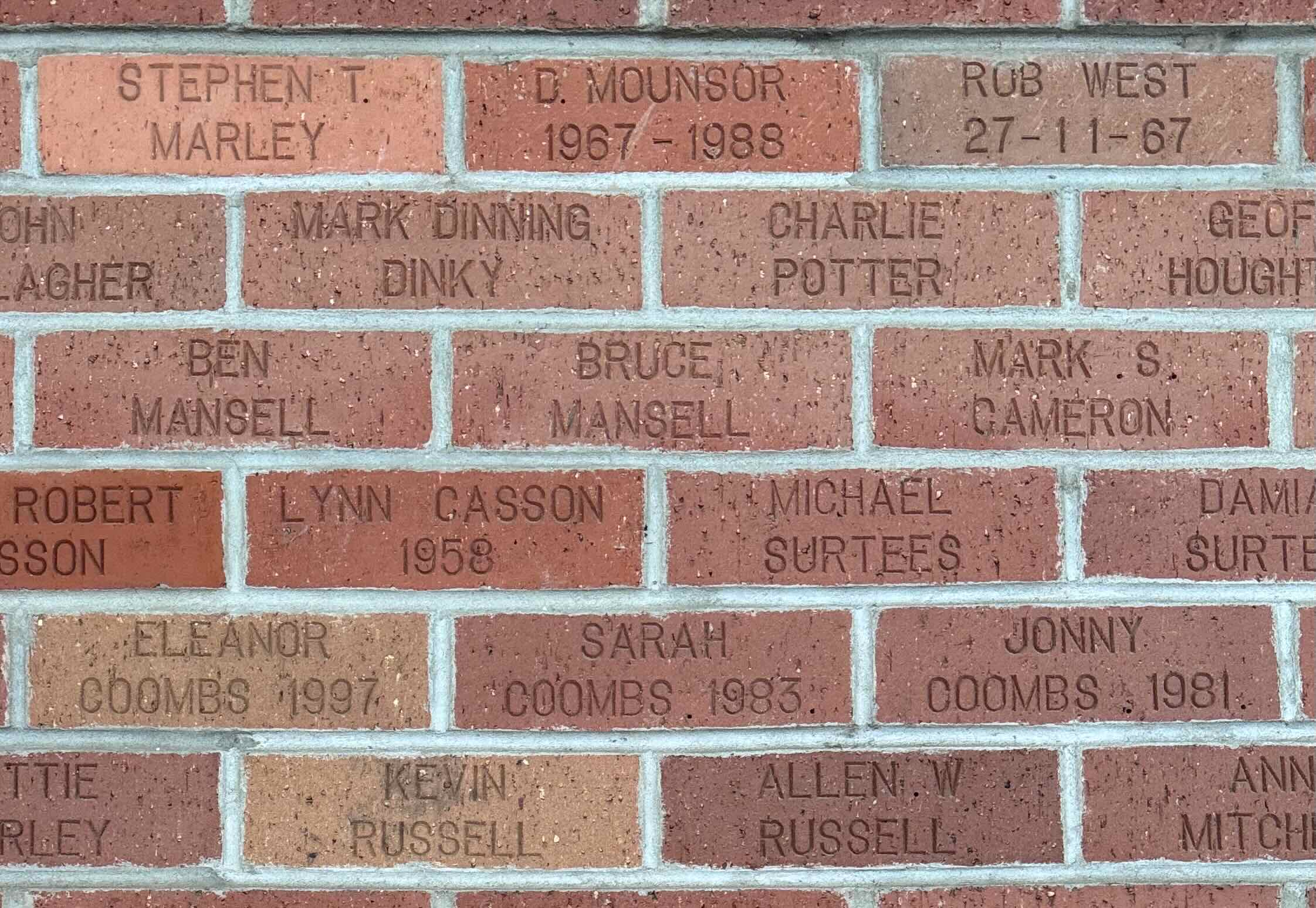 Image of brick for ALLEN W. RUSSELL