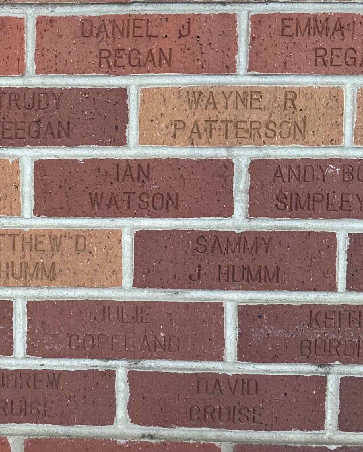 Image of brick for DANIEL J. REGAN