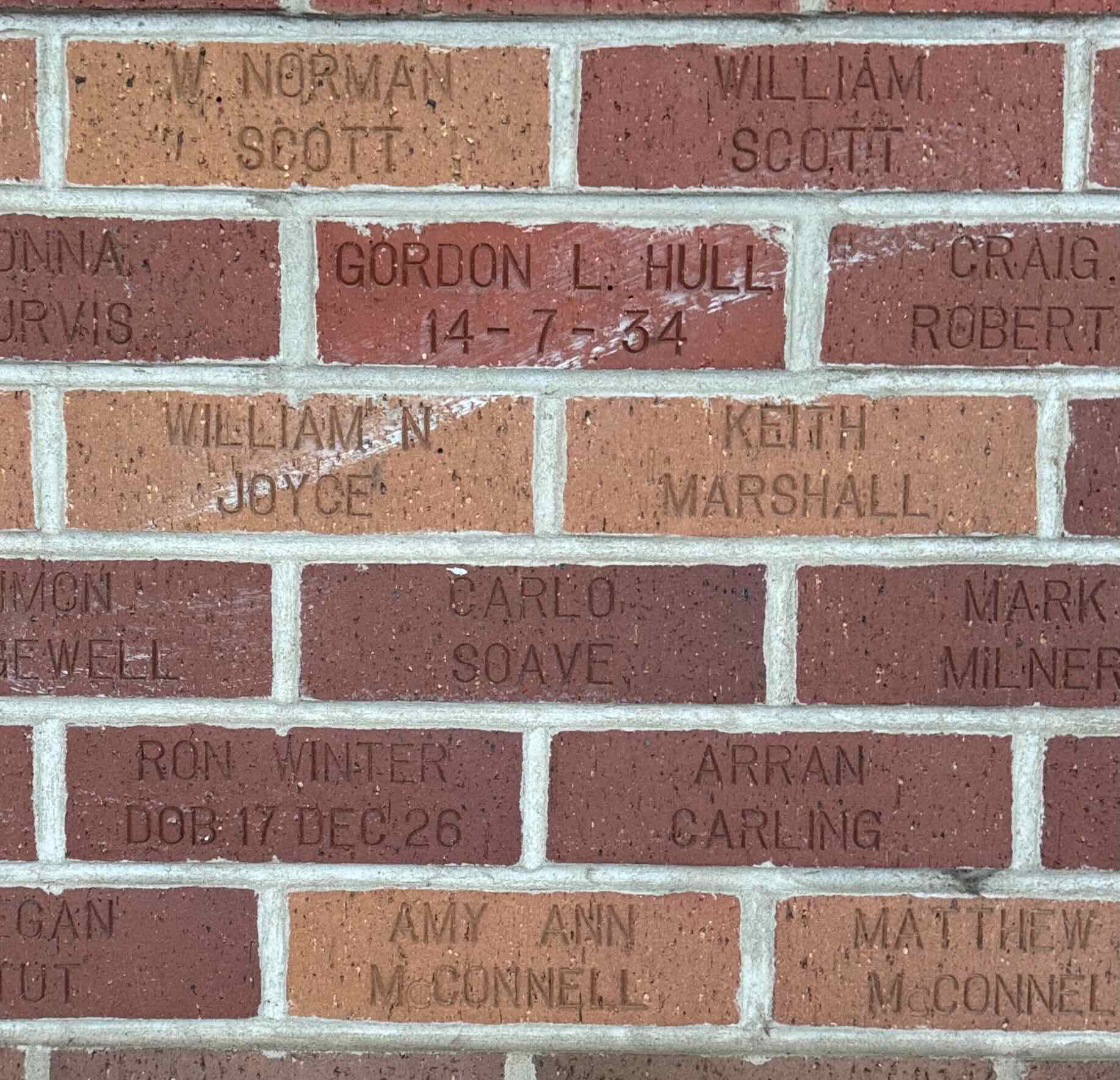 Image of brick for W. NORMAN SCOTT