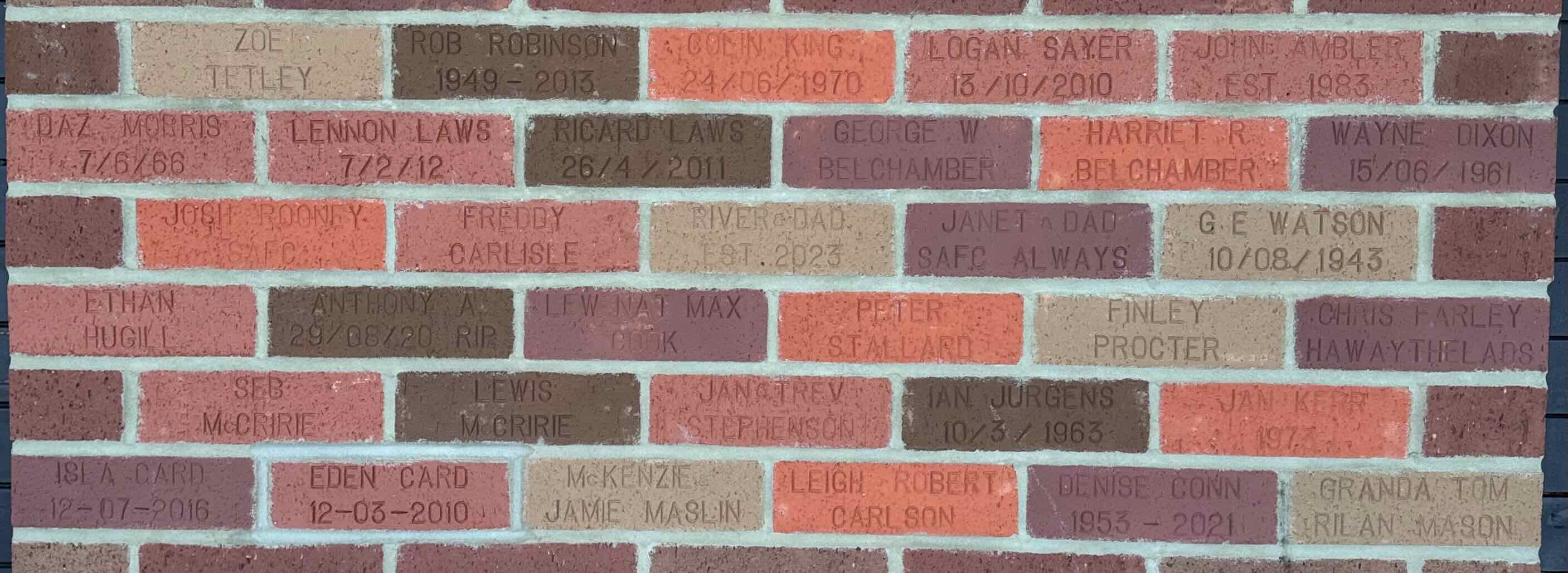 Image of brick for JOHN AMBLER EST. 1983