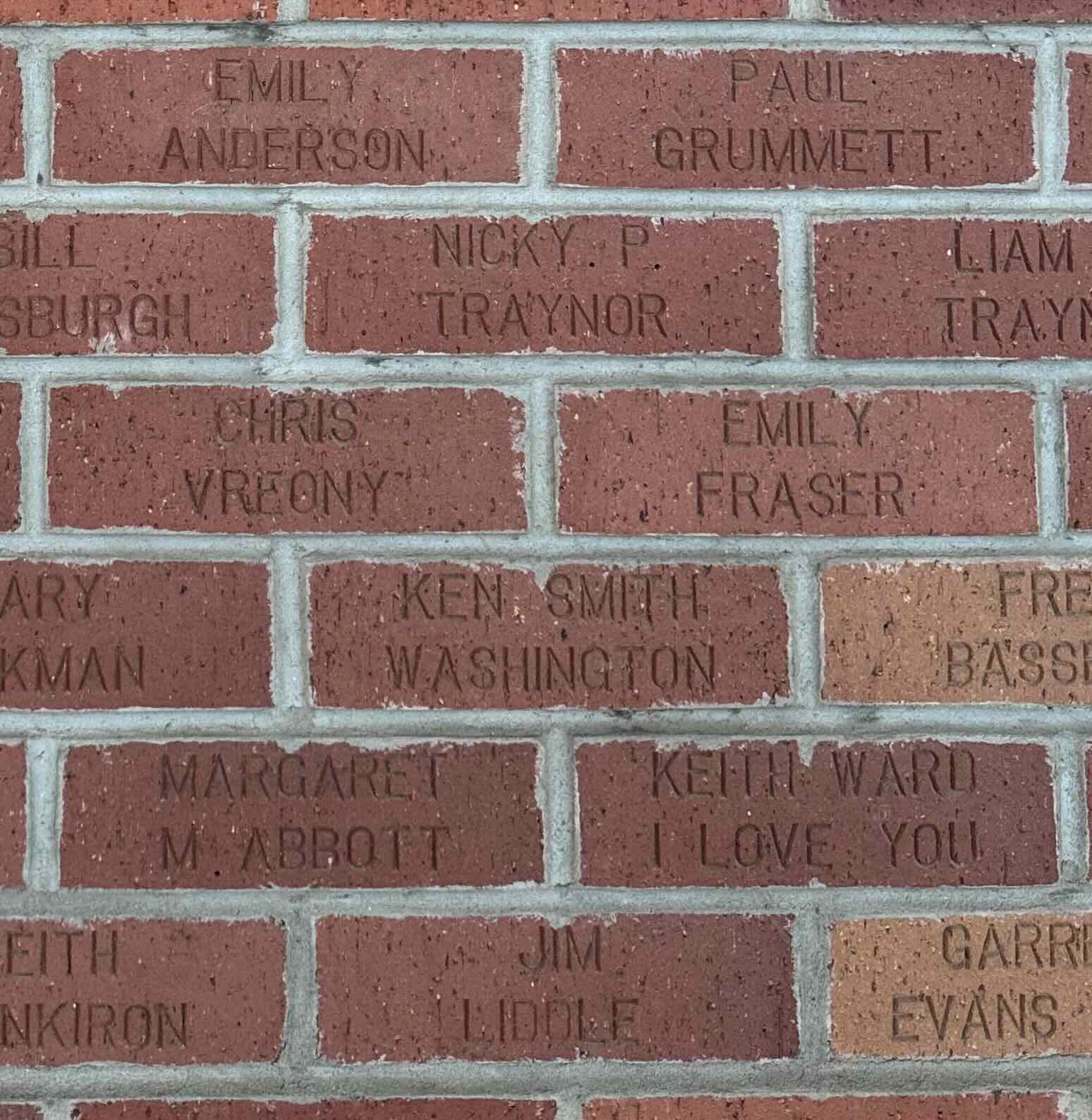 Image of brick for NICKY P. TRAYNOR