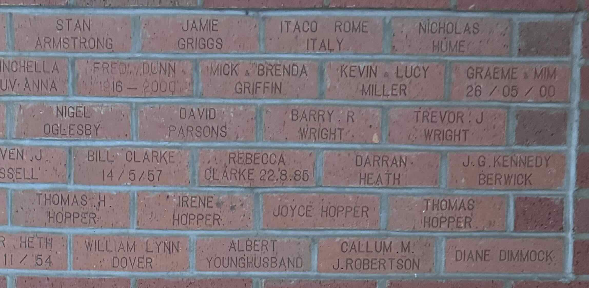 Image of brick for FRED DUNN 1916-2000