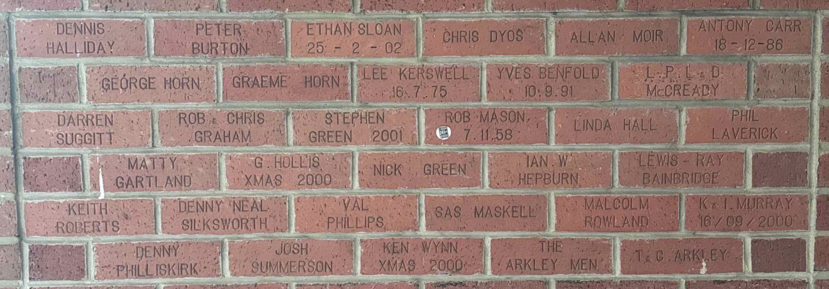 Image of brick for PETER BURTON