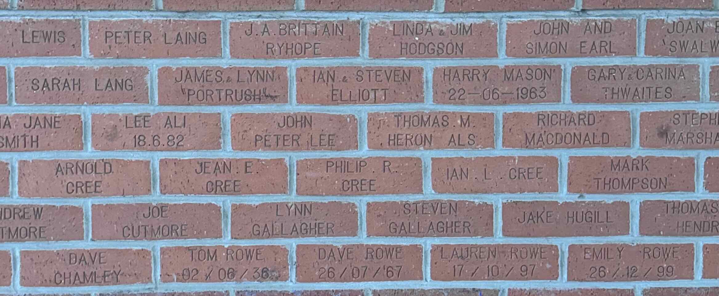 Image of brick for JOE CUTMORE