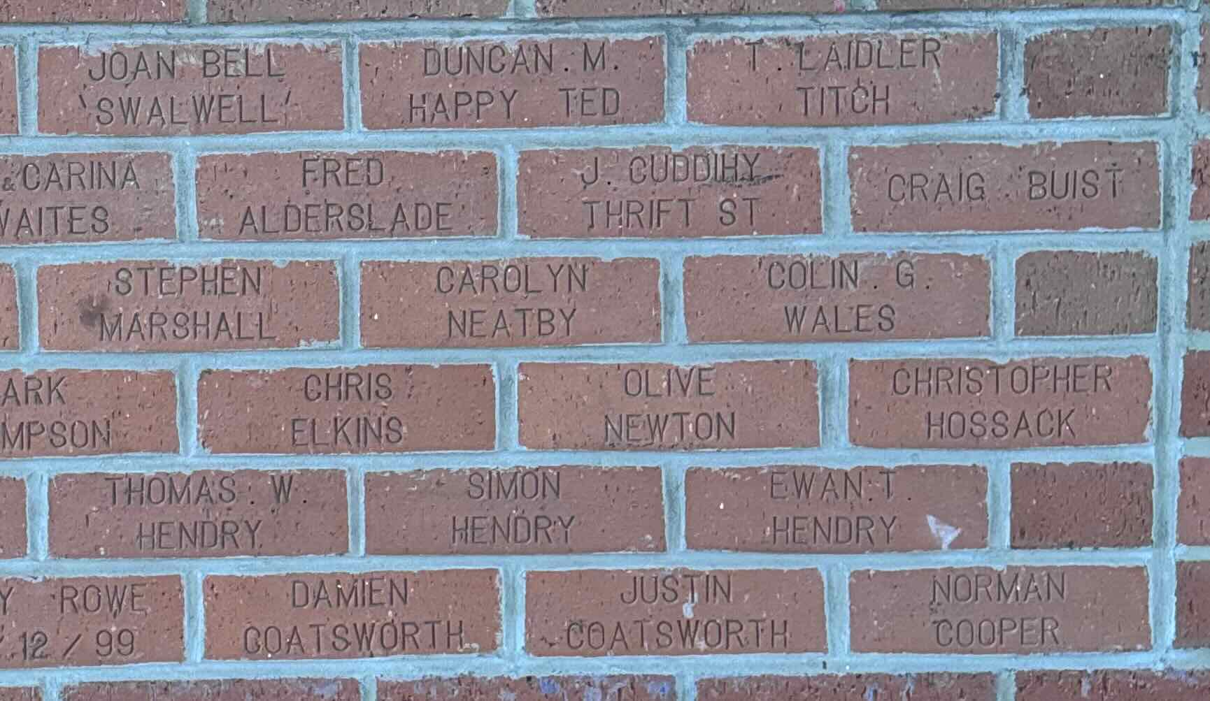 Image of brick for CHRISTOPHER HOSSACK