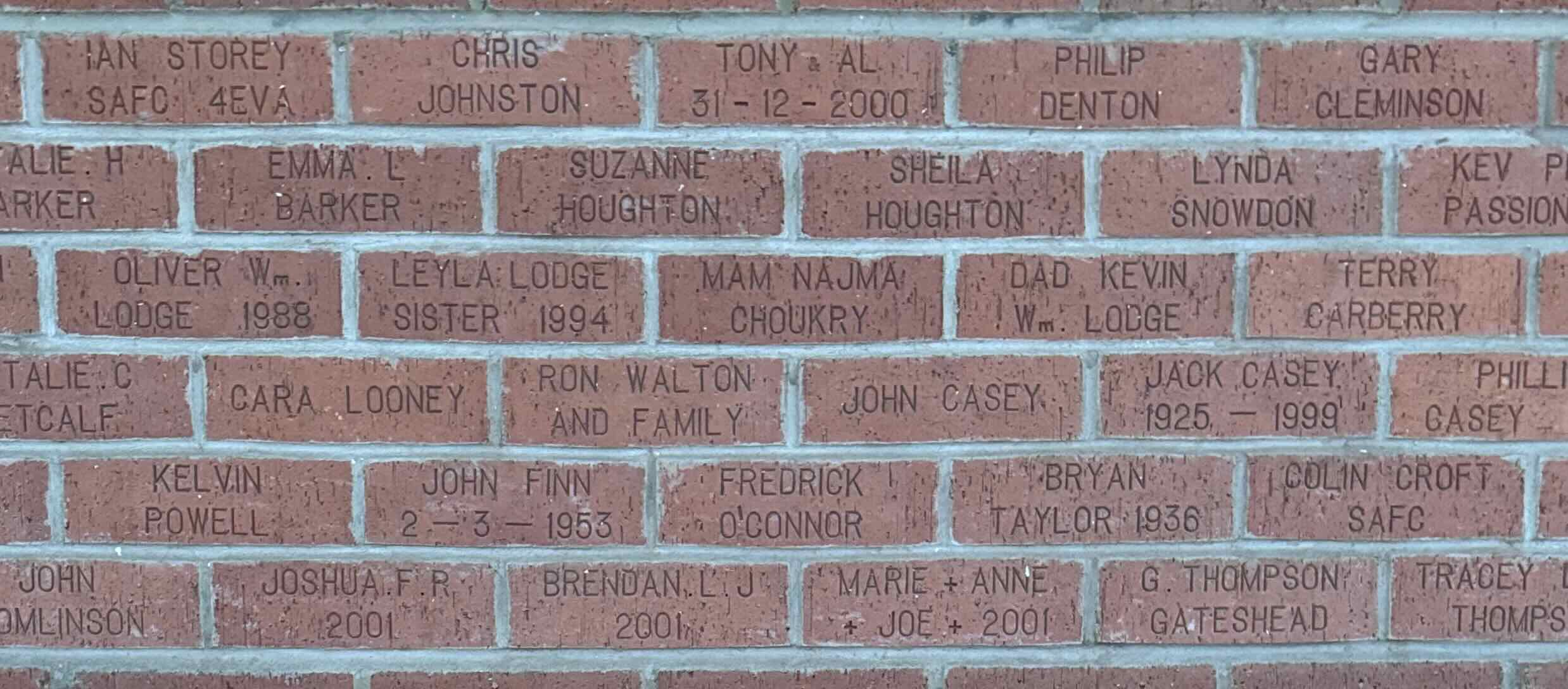 Image of brick for SUZANNE HOUGHTON