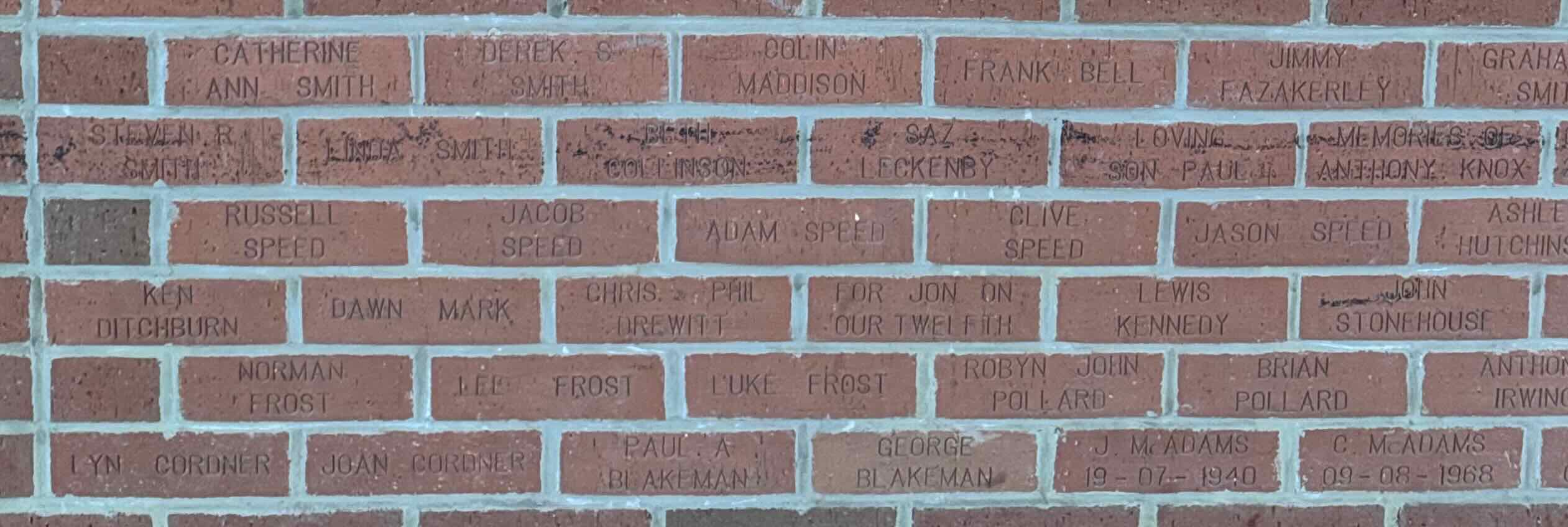 Image of brick for JIMMY FAZAKERLEY