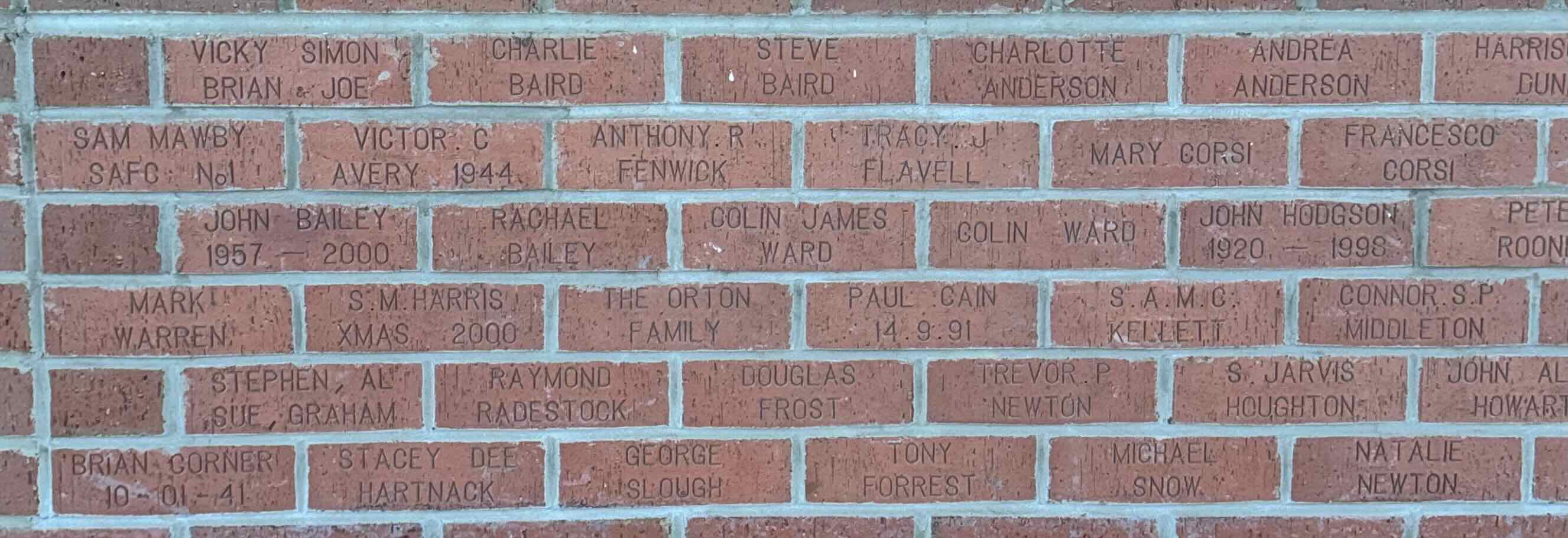 Image of brick for VICTOR C AVERY 1944