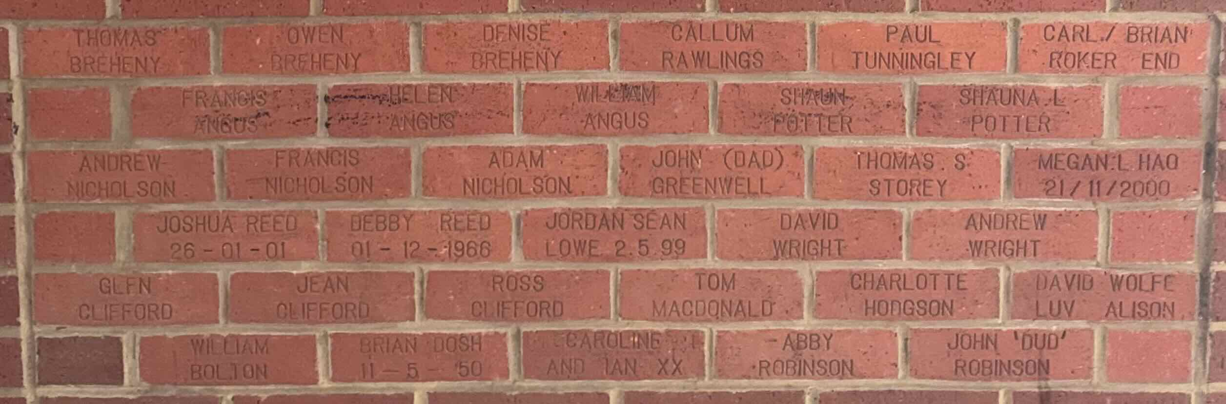 Image of brick for THOMAS BREHENY