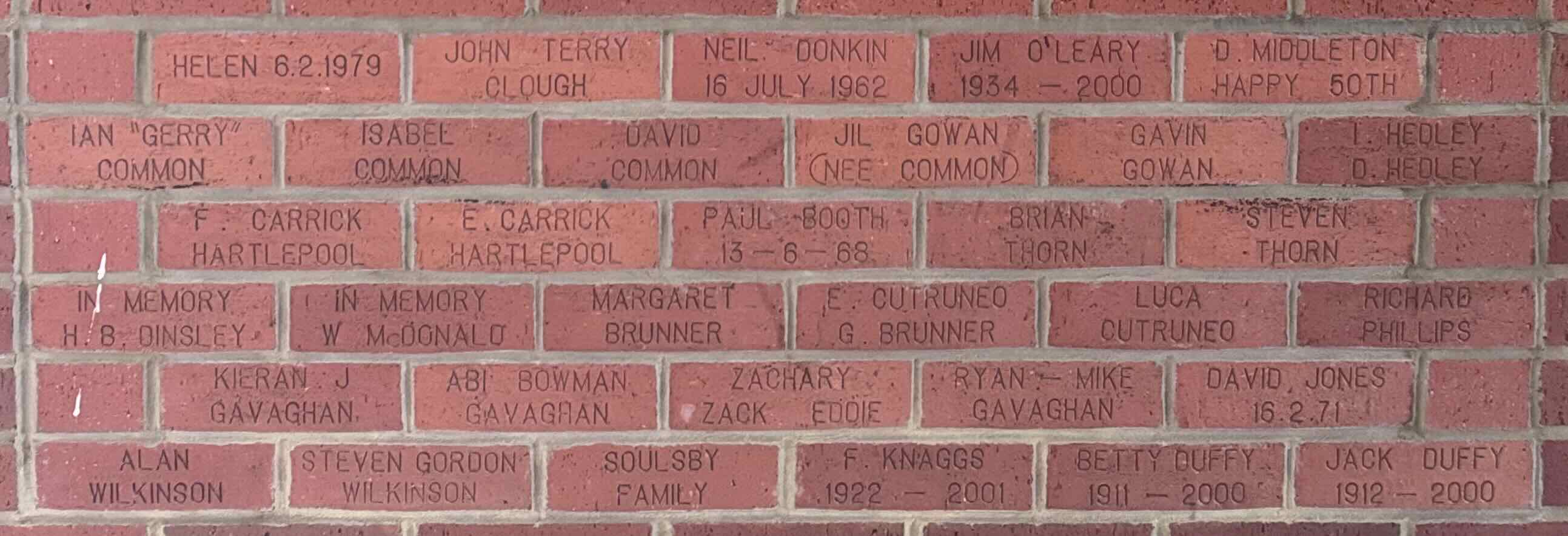 Image of brick for HELEN 6.2.1979