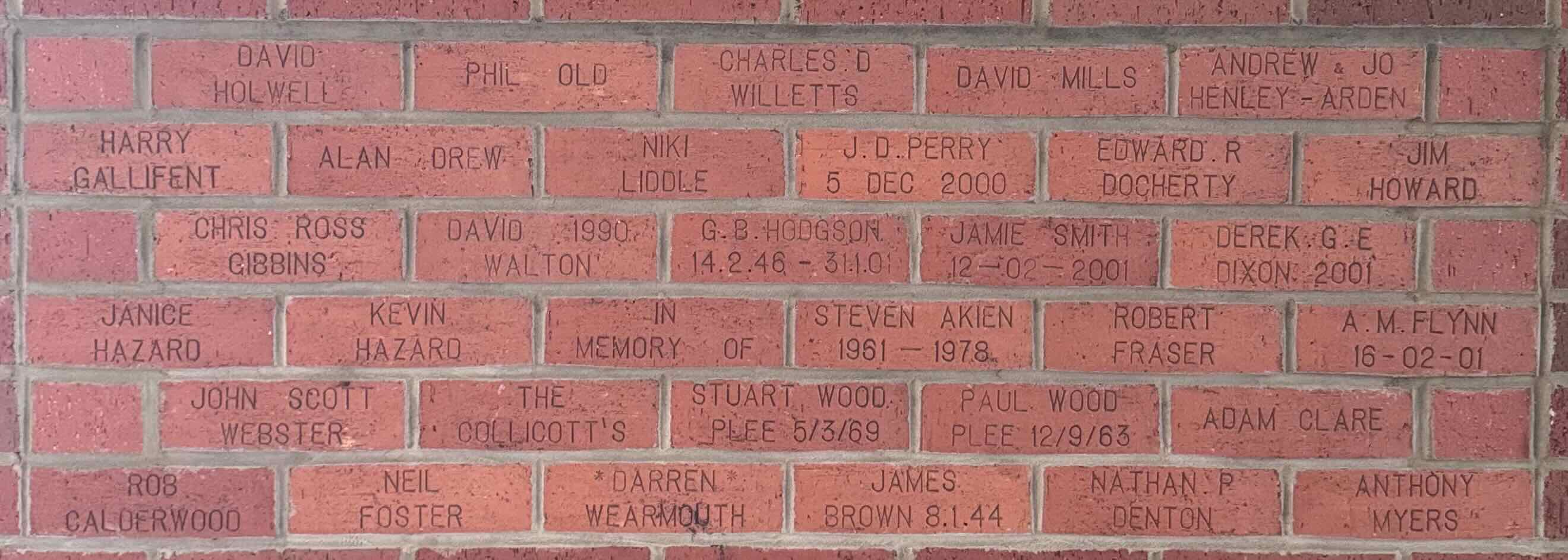 Image of brick for DAVID 1990 WALTON