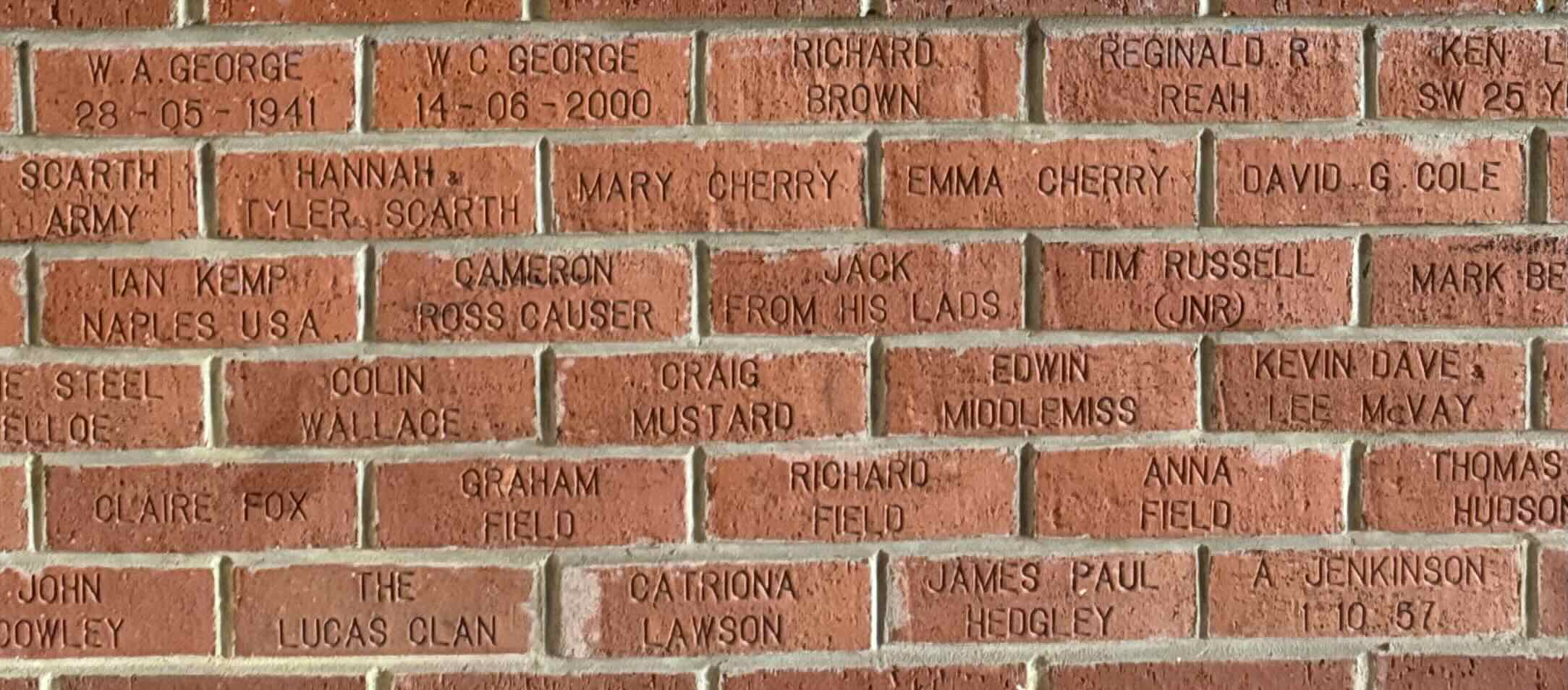 Image of brick for W.A. GEORGE 28 - 05 - 1941
