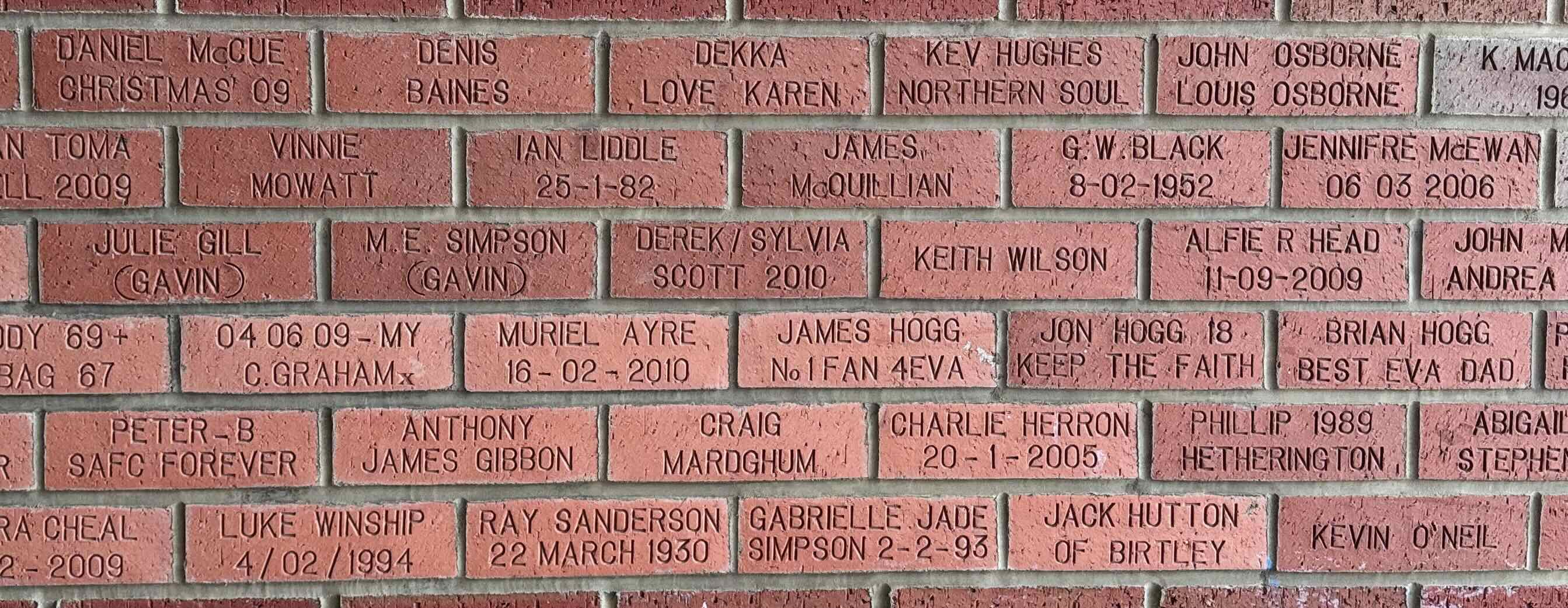 Image of brick for MURIEL AYRE 16-02-2010
