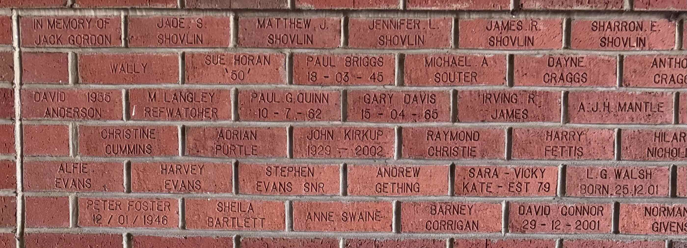 Image of brick for JAMES R. SHOVLIN