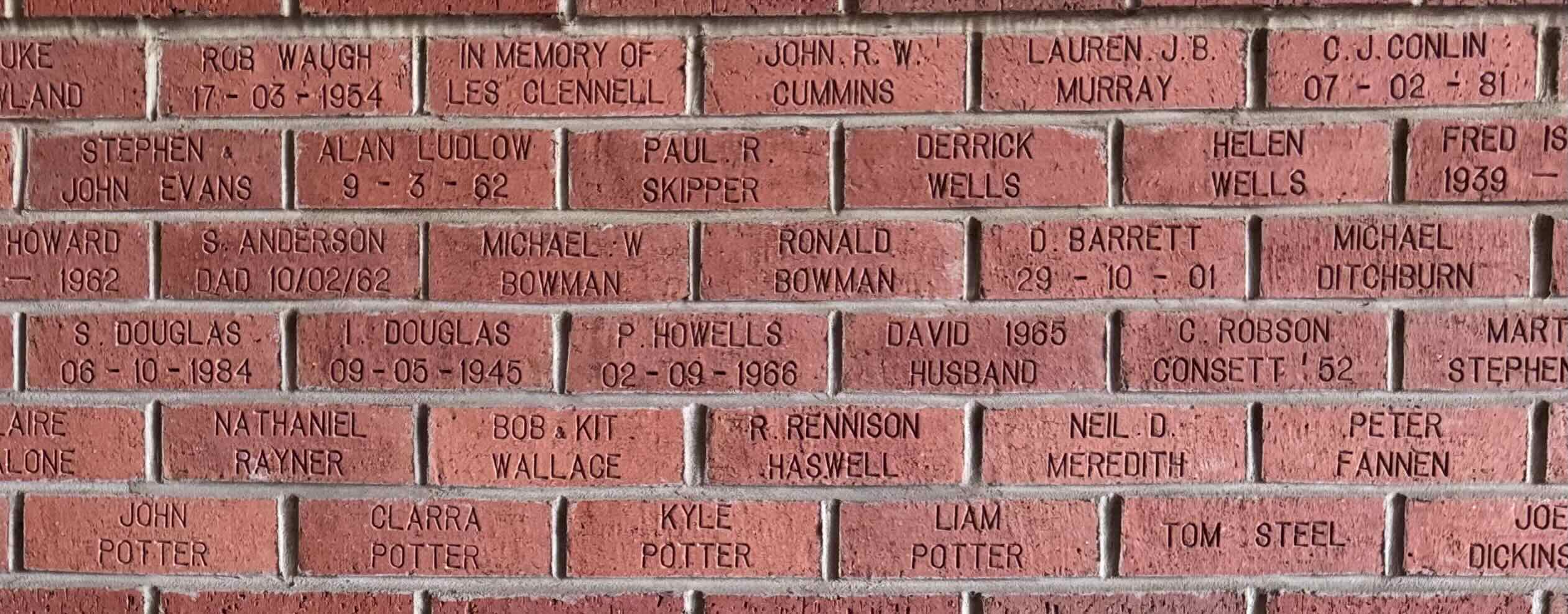 Image of brick for R. RENNISON HASWELL