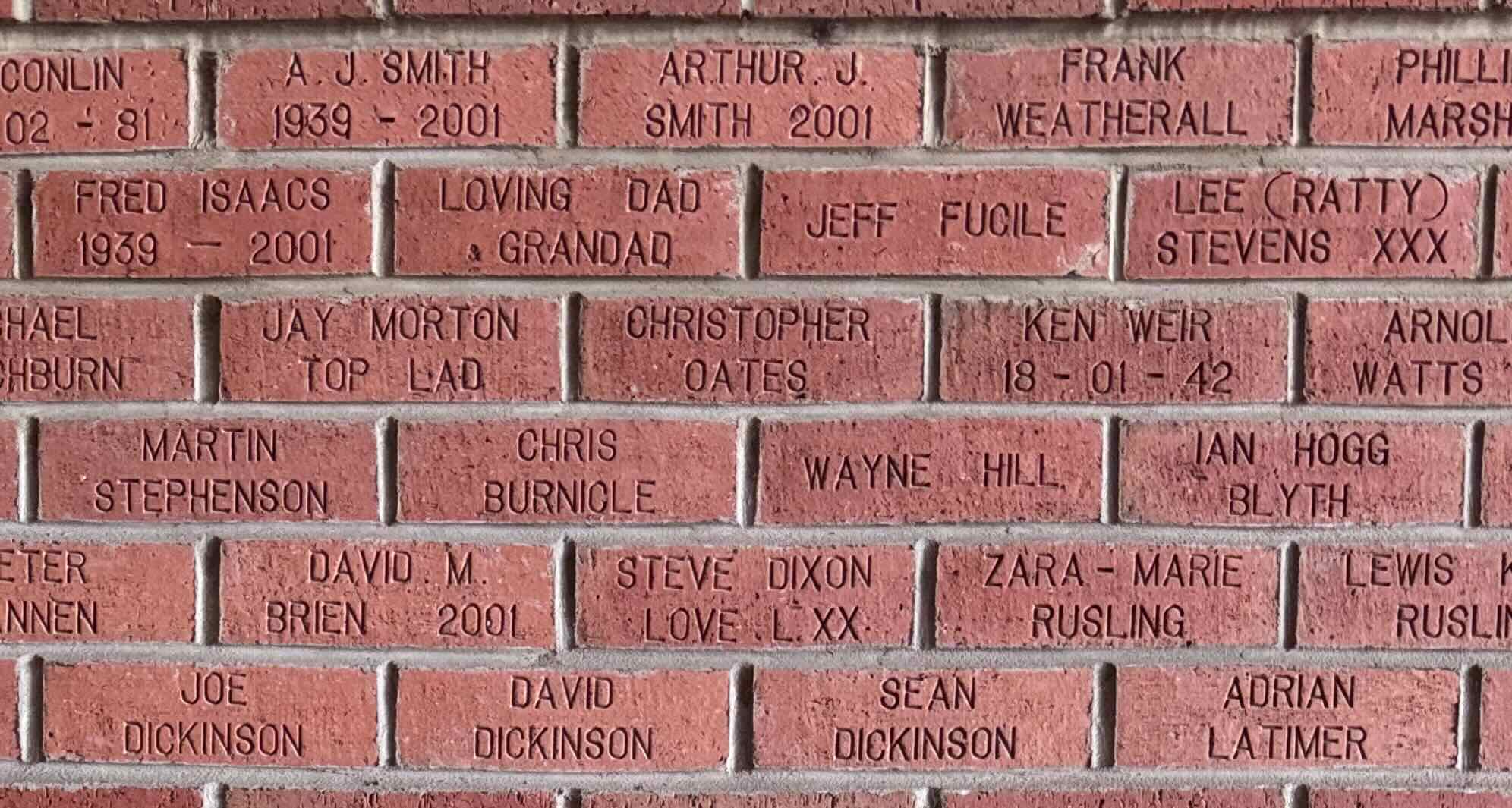 Image of brick for CHRISTOPHER OATES