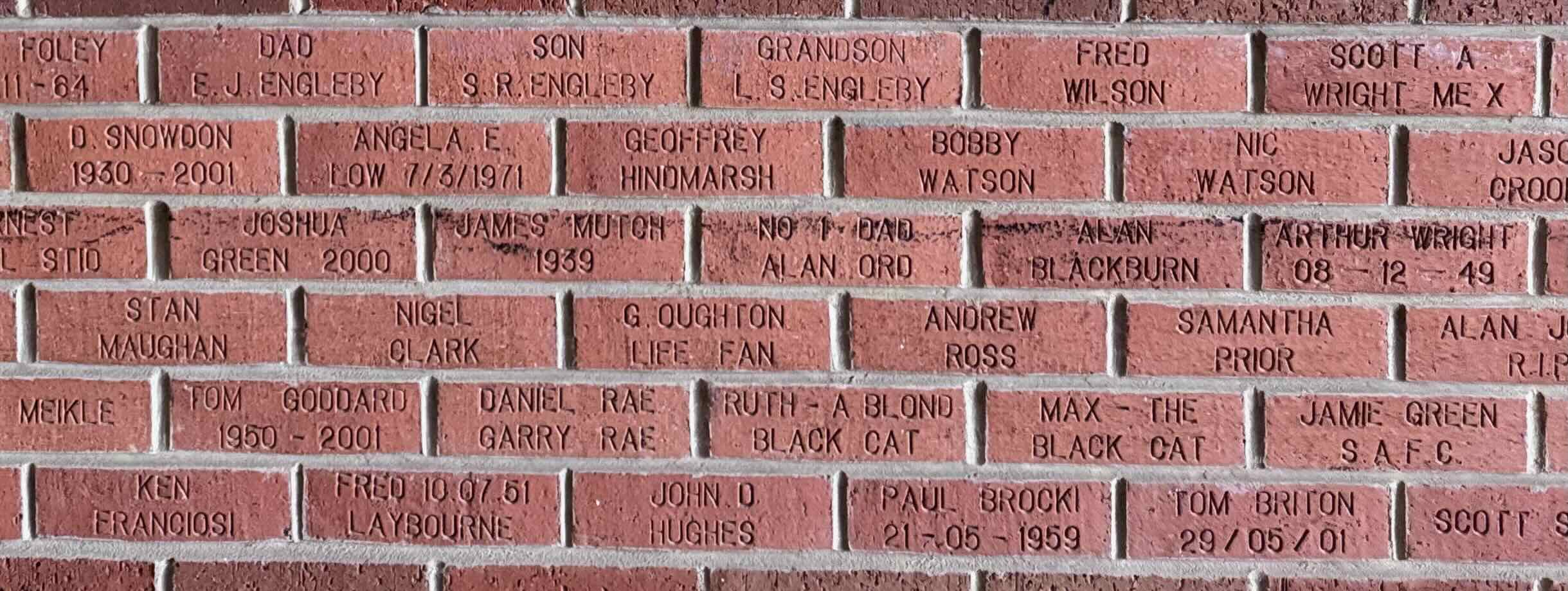 Image of brick for G. OUGHTON LIFE FAN