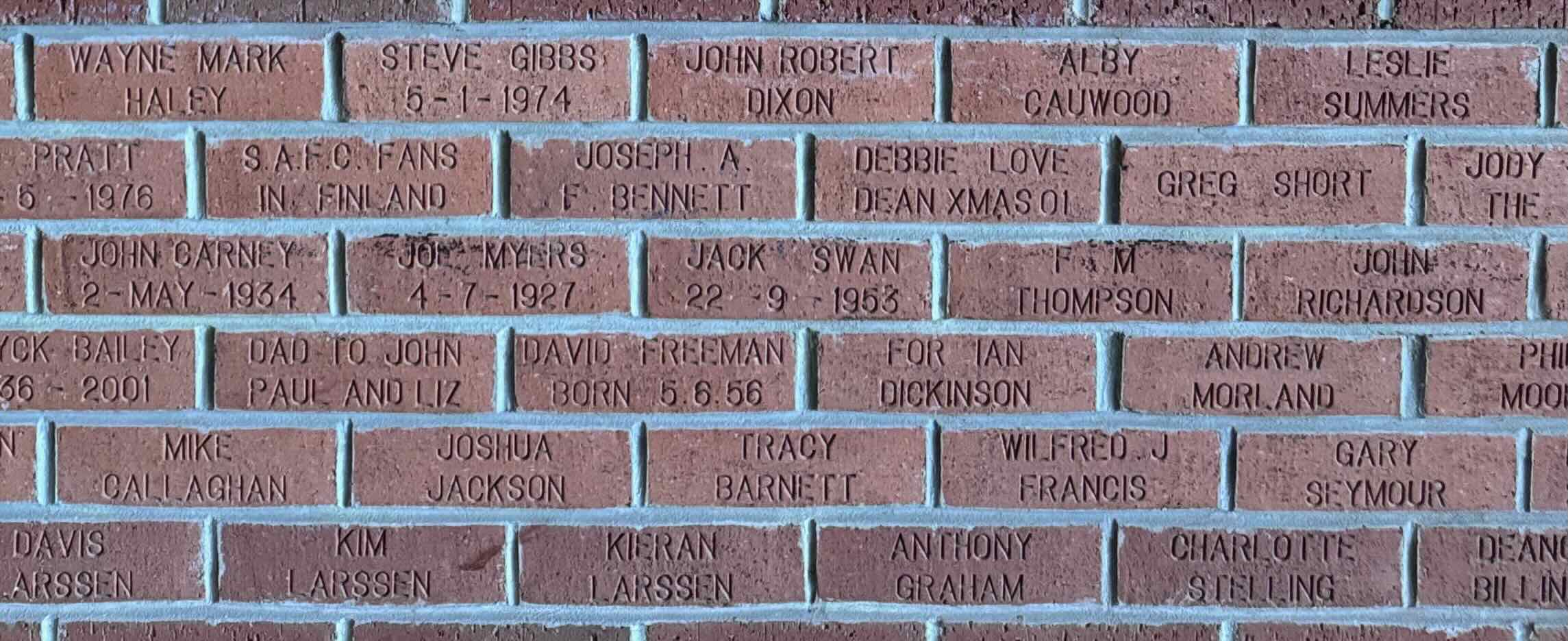 Image of brick for ALBY CAUWOOD