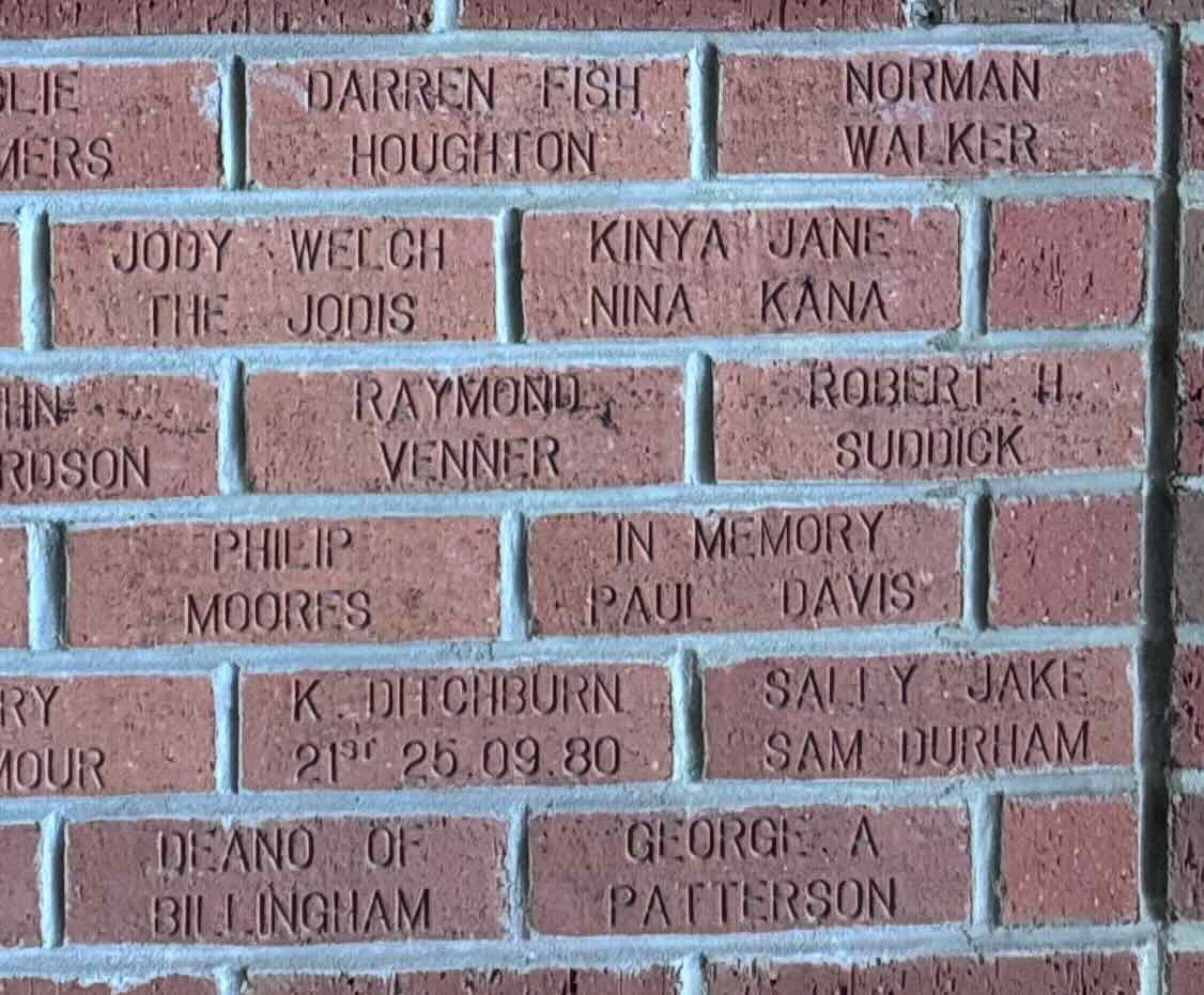 Image of brick for DARREN FISH HOUGHTON