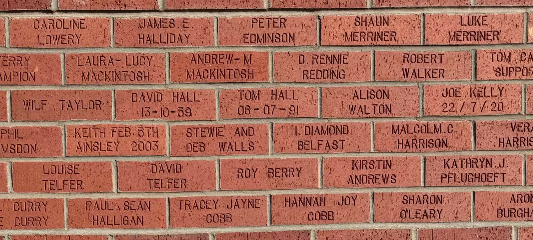 Image of brick for WILF TAYLOR