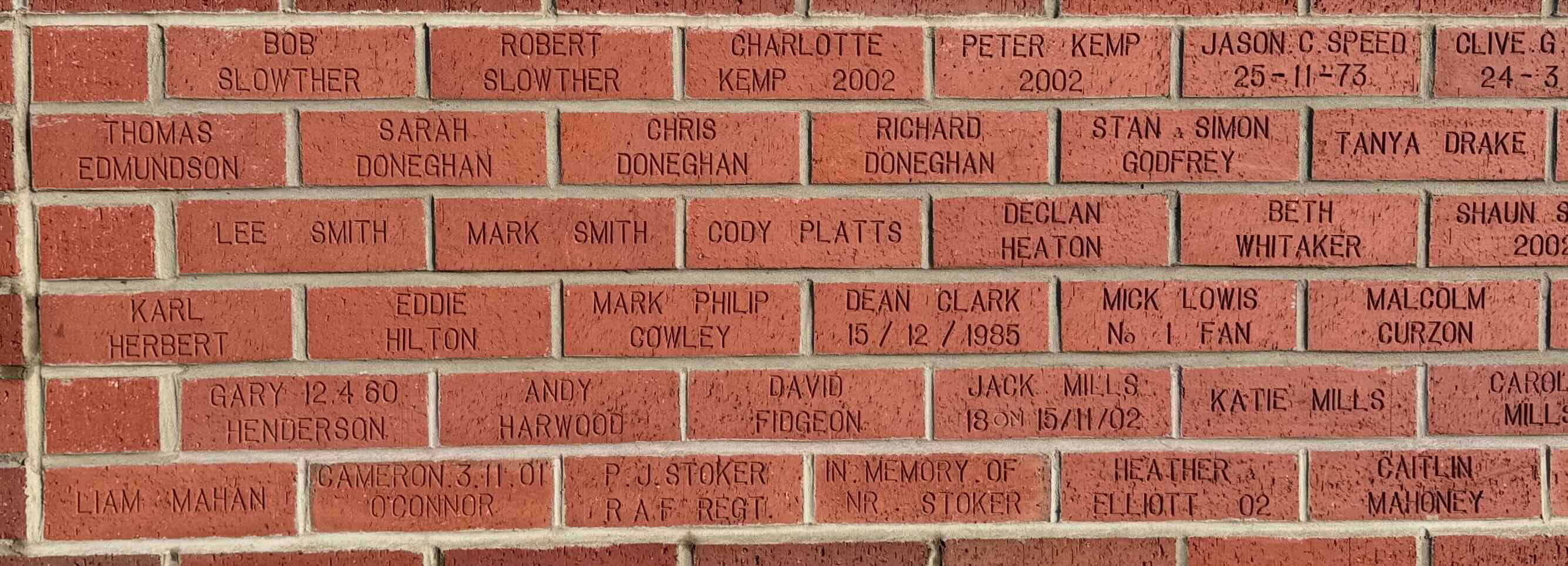 Image of brick for BOB SLOWTHER