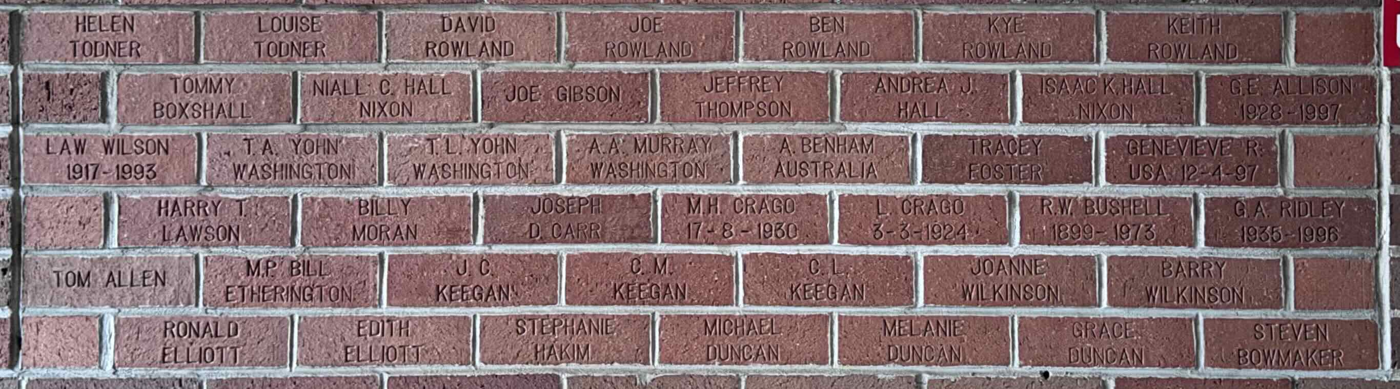 Image of brick for JOSEPH D. CARR