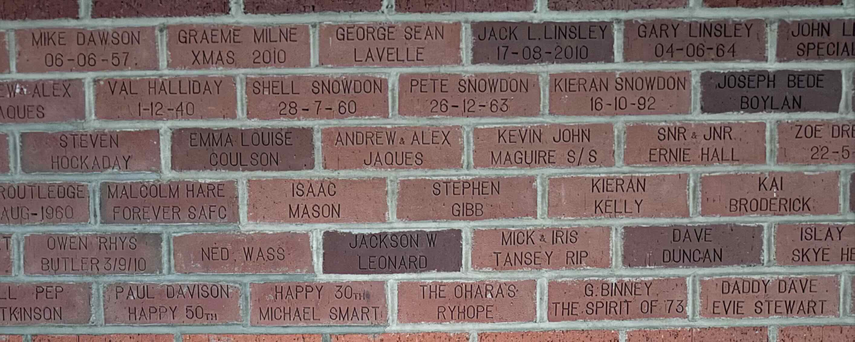 Image of brick for ANDREW & ALEX JAQUES