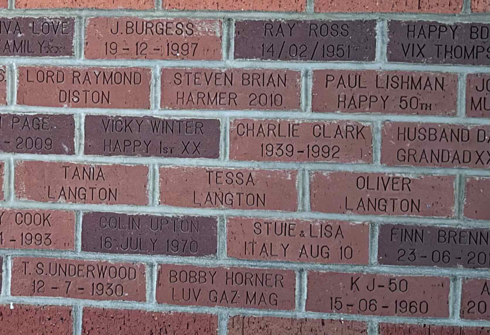 Image of brick for LORD RAYMOND DISTON